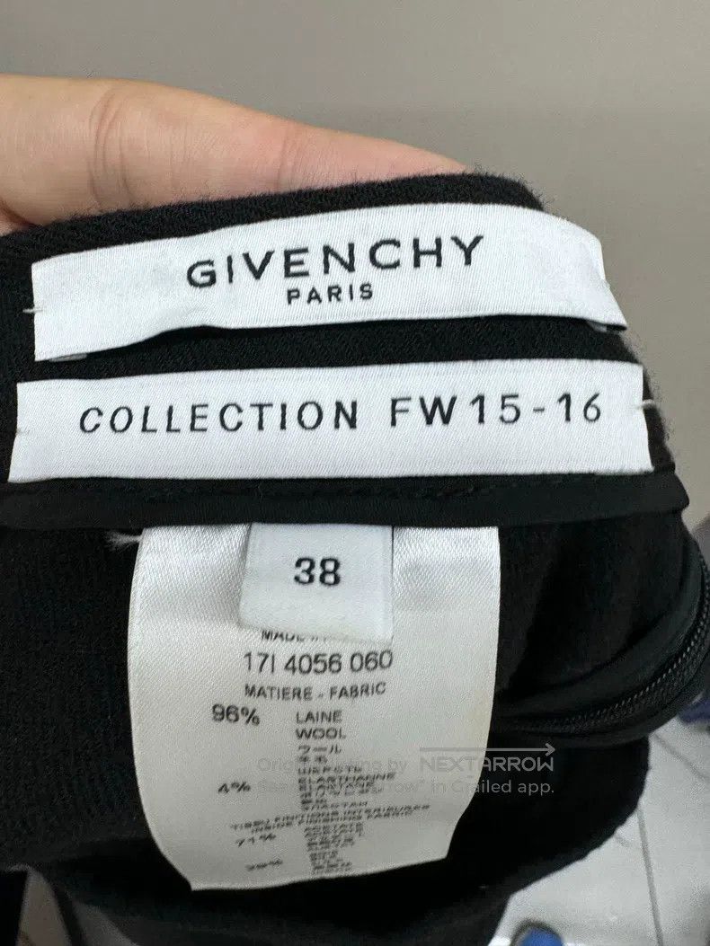 Givenchy Givenchy Size38 Opening Show Style Black Ruffled Hem Wool B Size L / US 10 / IT 46 - 3 Thumbnail