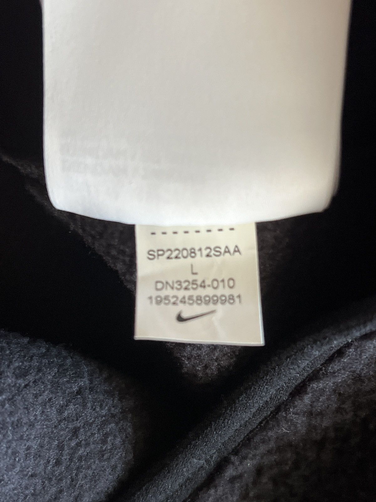Nike × Supreme Supreme x Nike ACG Ninja Pullover Fleece Hoodie Large Black Size US L / EU 52-54 / 3 - 6 Thumbnail