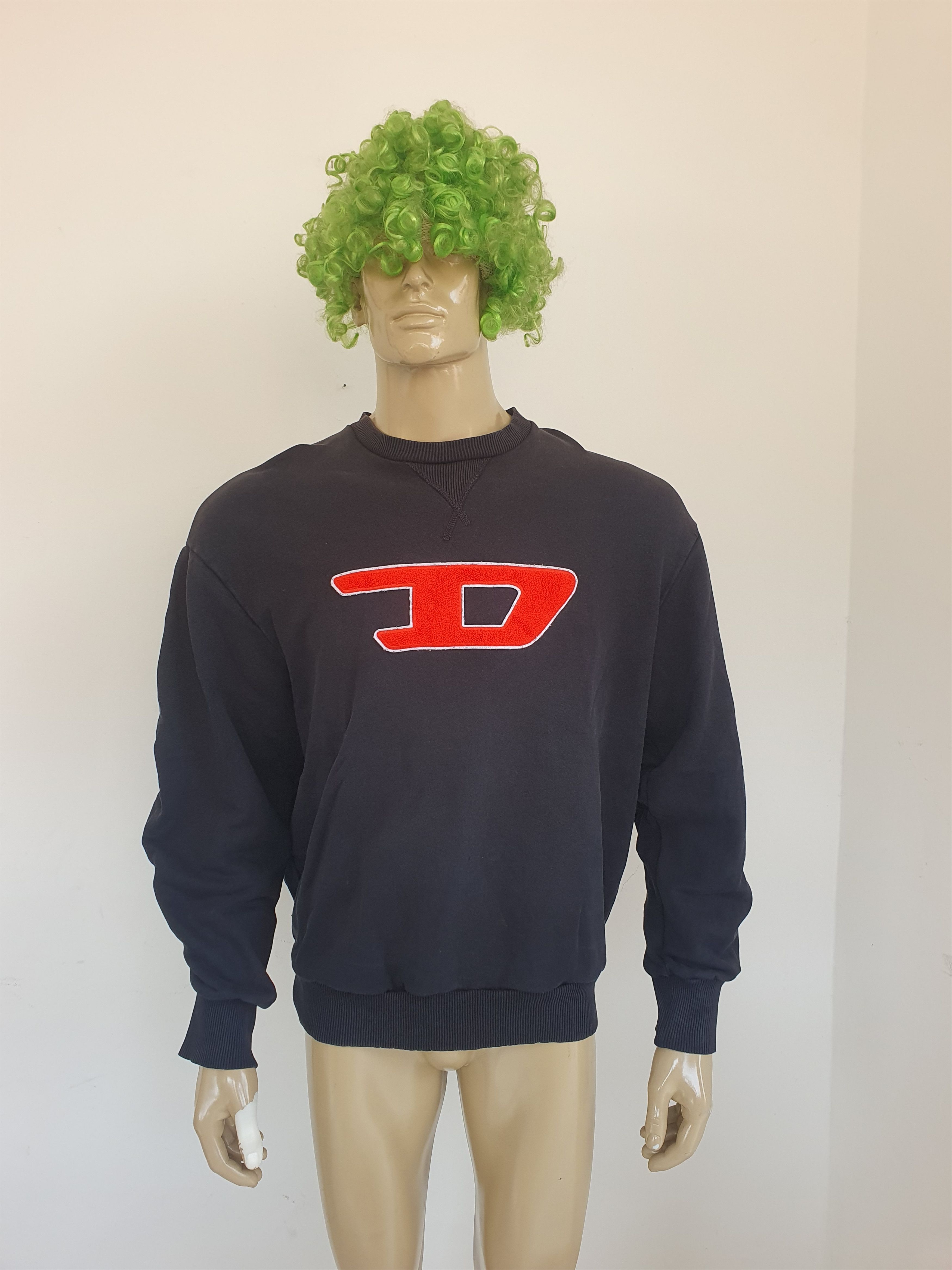 Diesel × Vintage DIESEL logo crewneck sweater Size US S / EU 44-46 / 1 - 2 Thumbnail