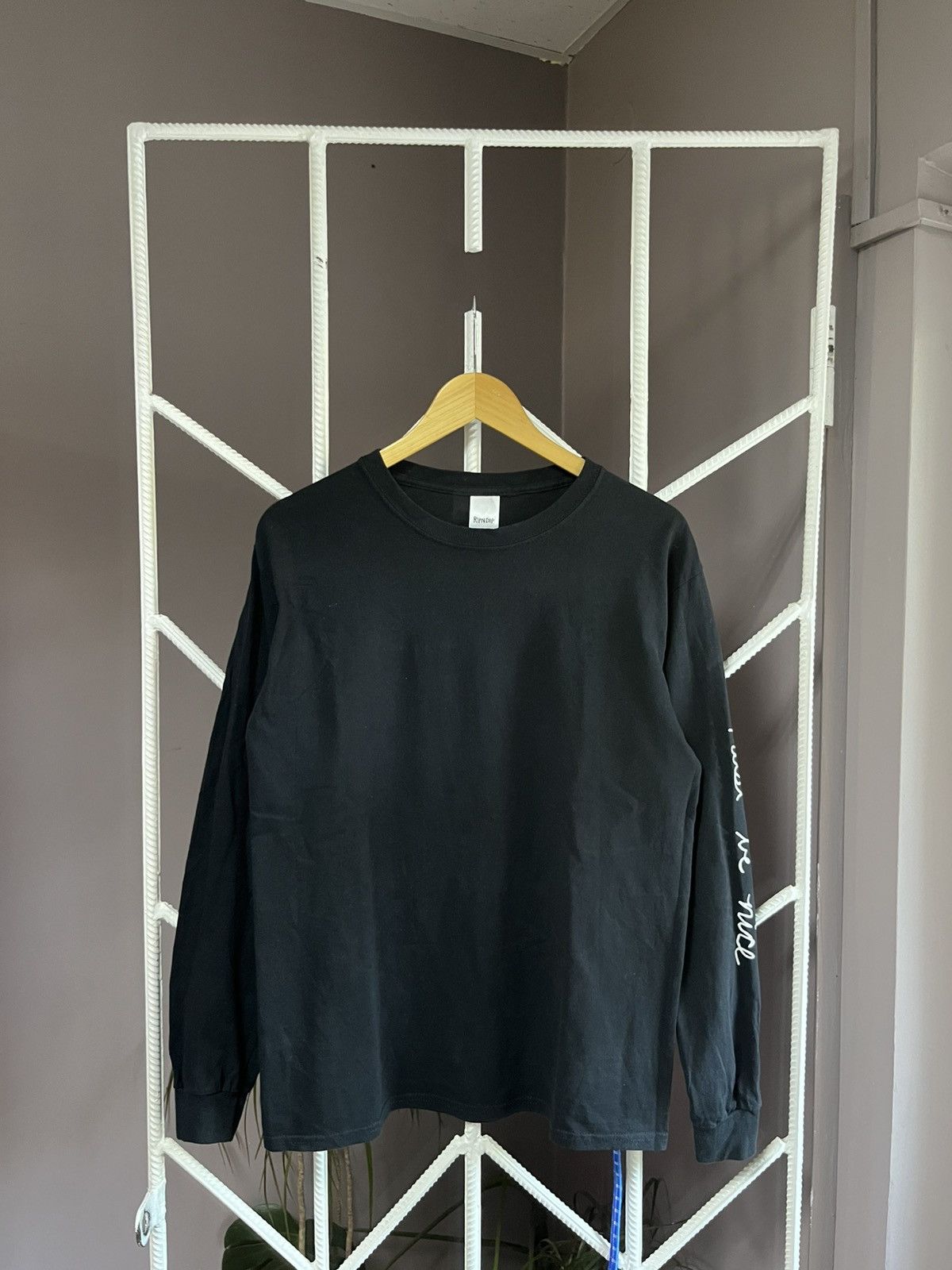 RIPNDIP Ripndip Black Y2K Longsleeve Size US M / EU 48-50 / 2 - 2 Thumbnail