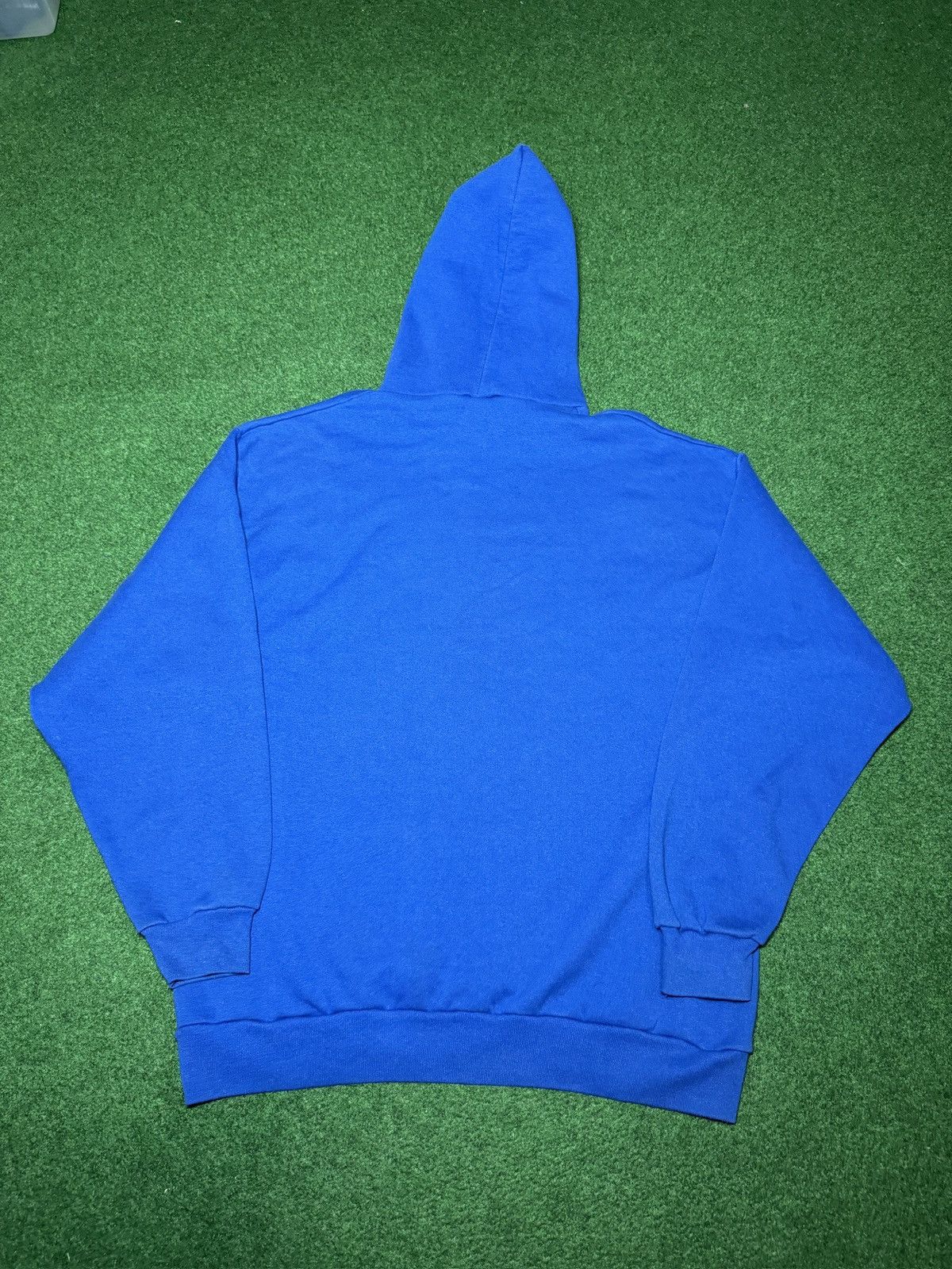 Vintage Vintage 90s Buffalo Bills Trench Made IN BUFFALO RARE Hoodie Size US XL / EU 56 / 4 - 4 Thumbnail