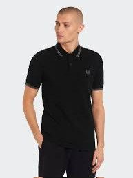 Fred Perry Vtg Fred Perry Ringer Black Polo Shirt Size US M / EU 48-50 / 2 - 1 Thumbnail