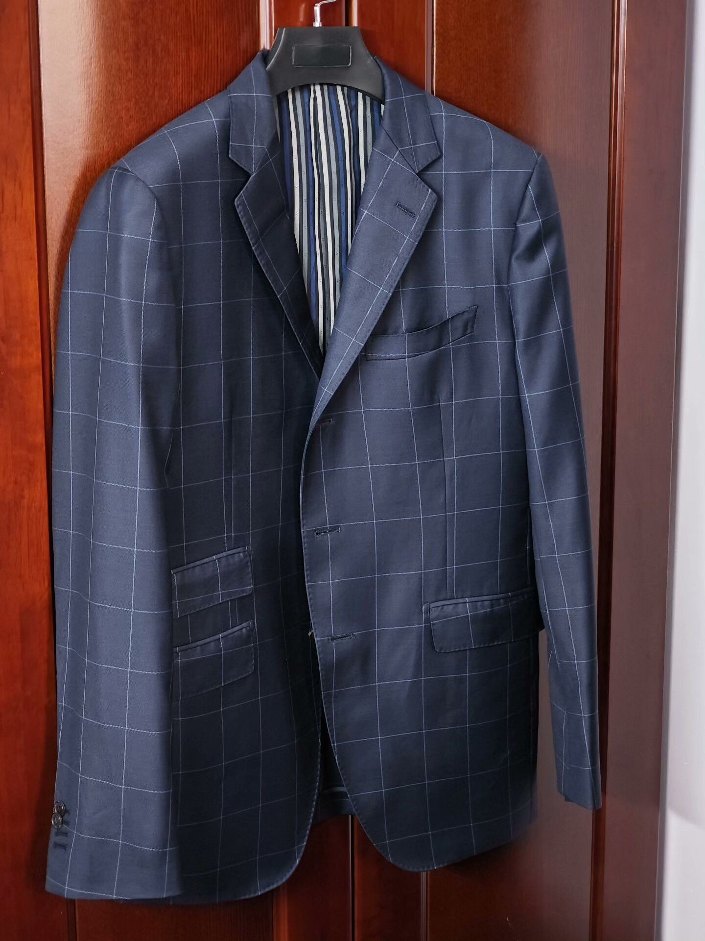 Japanese Brand Dormeuil Wool Custom Suit Jacket Size US M / EU 48-50 / 2 - 1 Thumbnail