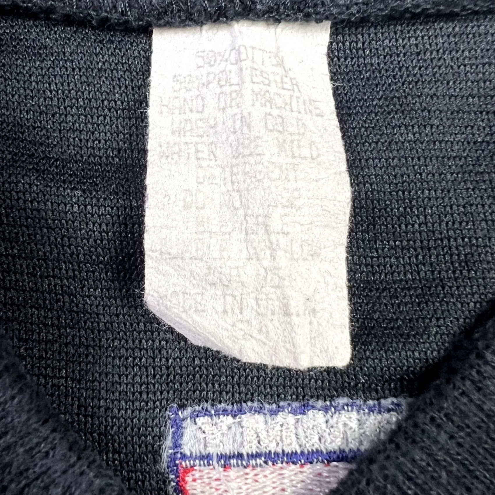 Tommy Hilfiger VINTAGE Tommy Hilfiger Tommy Sport Shirt Pullover Sweater Henley Neck Adult Small Black Logo 90s Mens Size US S / EU 44-46 / 1 - 2 Thumbnail