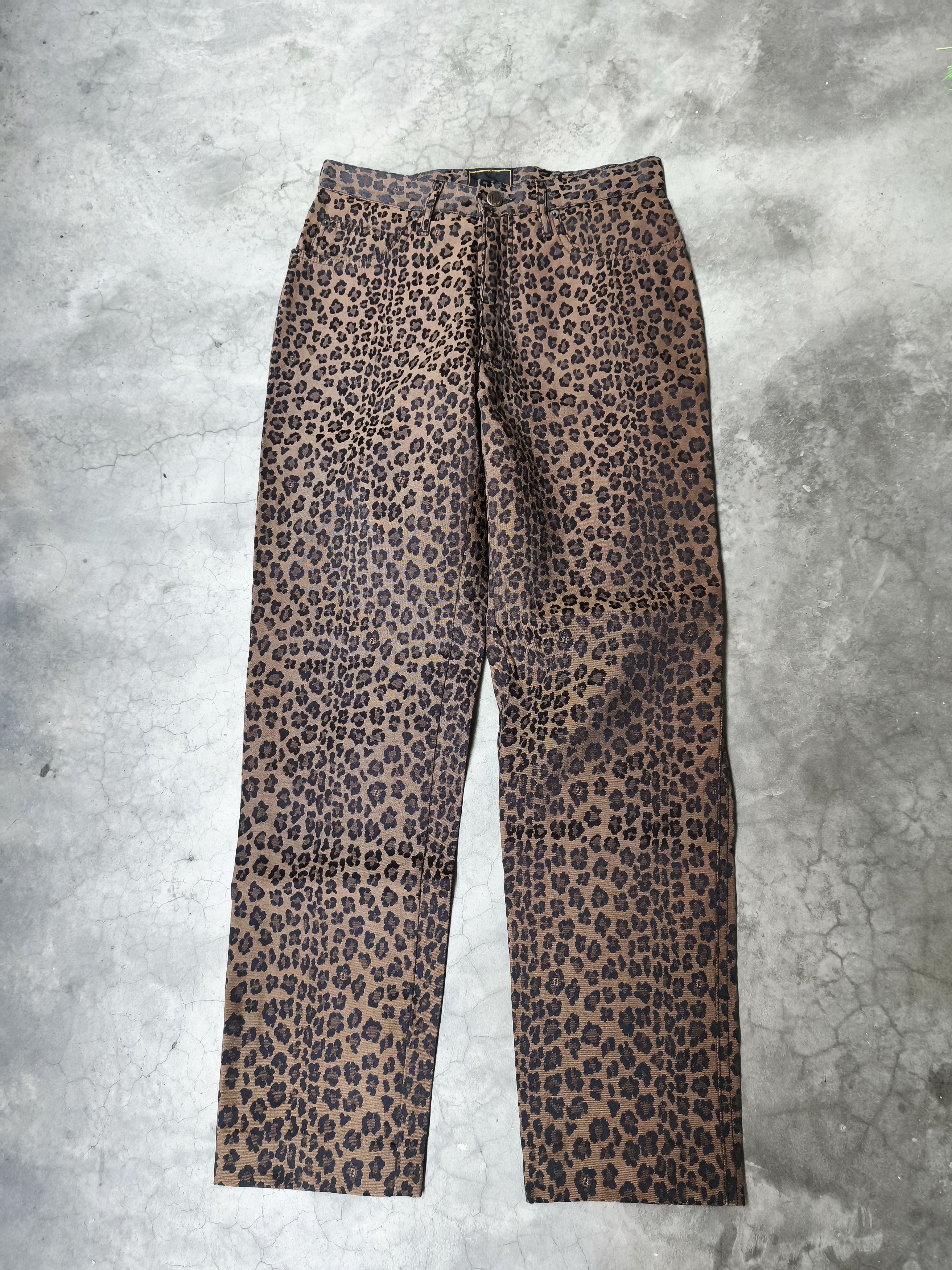 Fendi Fendi Leopard pant Size US 29 - 1 Thumbnail