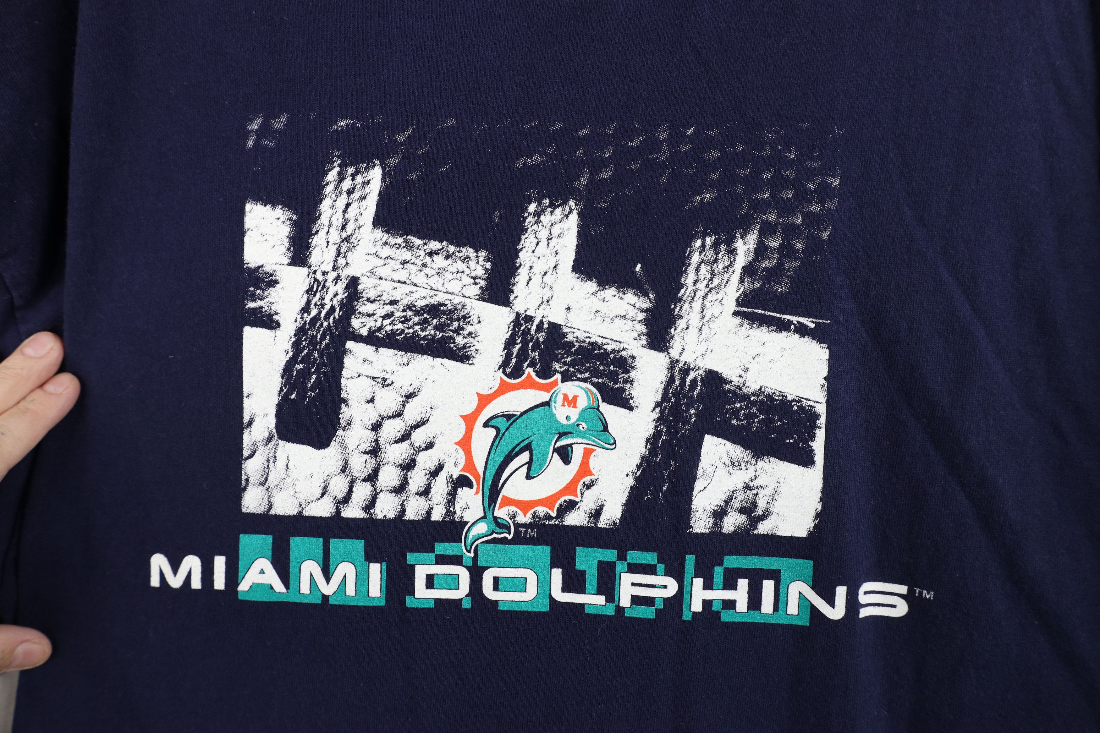 Majestic Vintage 90s Majestic Football Long Sleeve T-Shirt Blue USA Size US XL / EU 56 / 4 - 5 Thumbnail