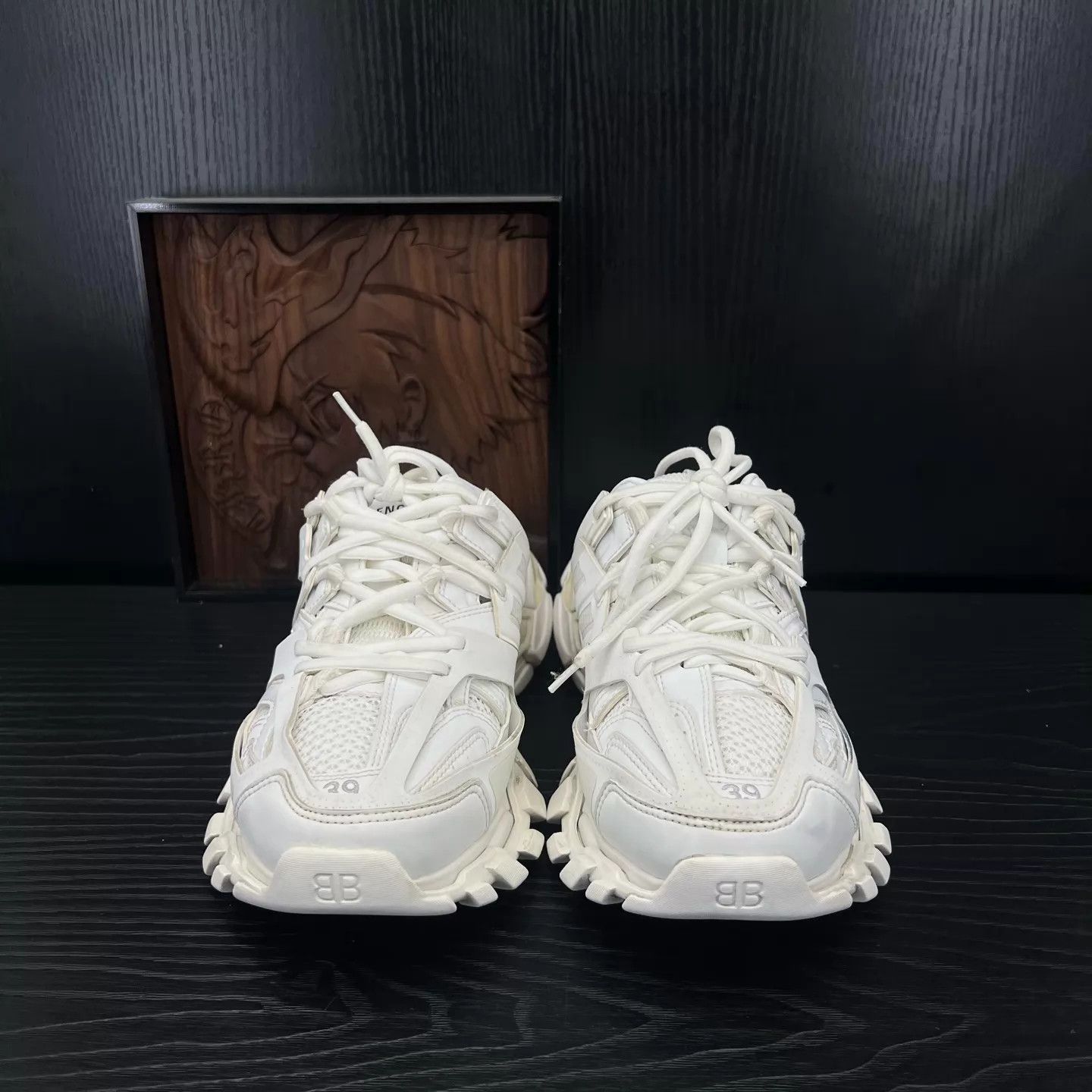 Balenciaga Balenciaga Track White Mule 39 Size US 8.5 / IT 38.5 - 4 Thumbnail