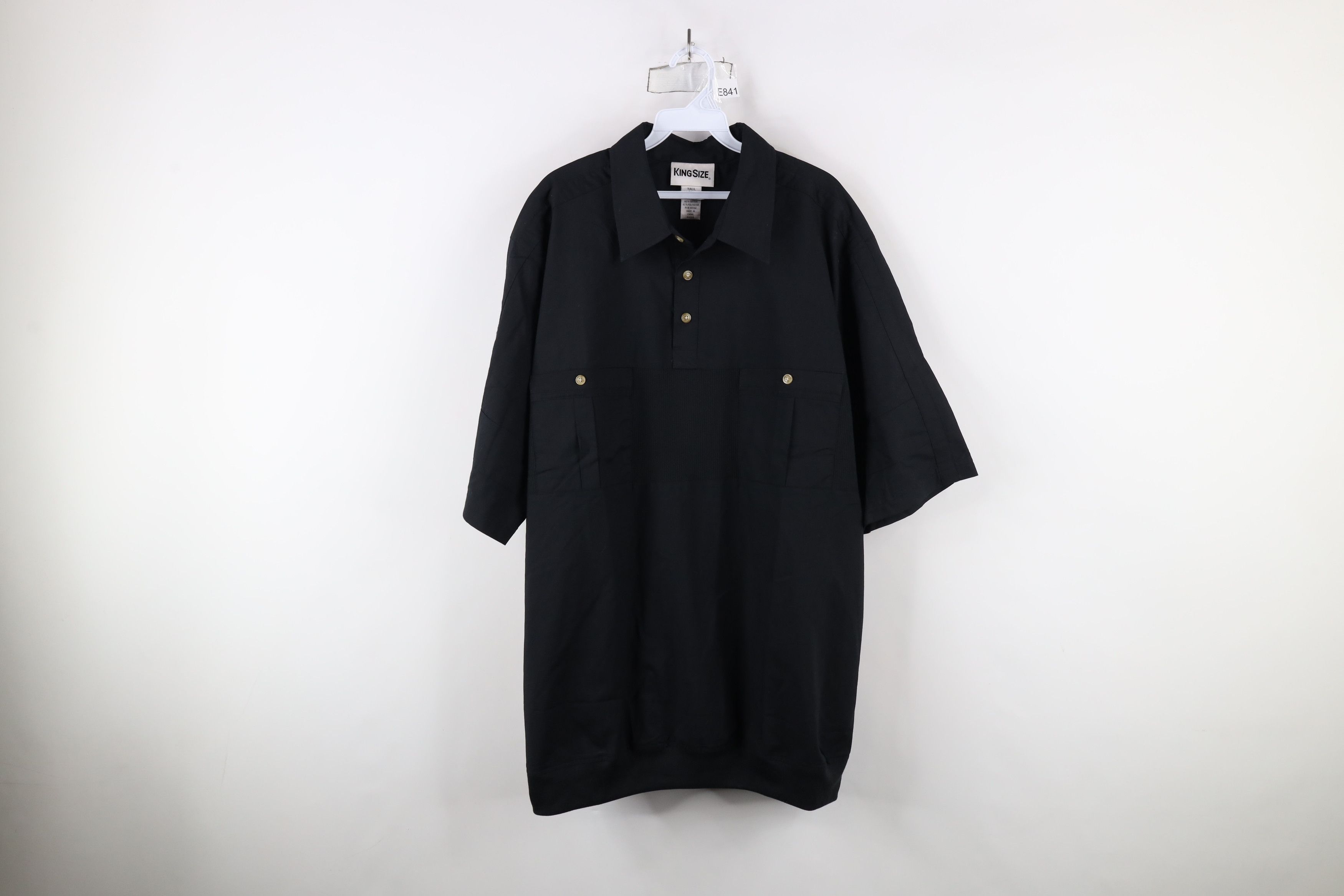 Vintage Vintage 90s Streetwear Short Sleeve Collared Pullover Shirt Size US XXL / EU 58 / 5 - 1 Thumbnail