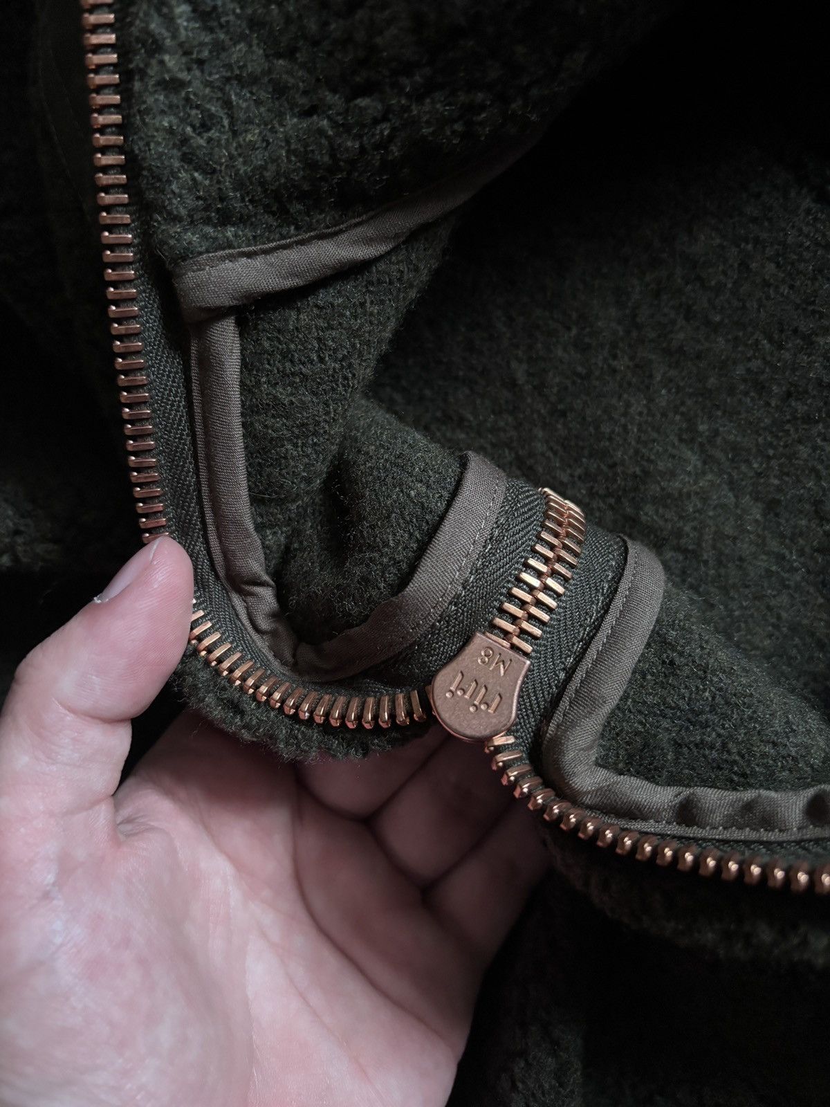 Private White V.C. Private White V.C. Shell-Trimmed Wool fleece Jacket Size US M / EU 48-50 / 2 - 10 Thumbnail