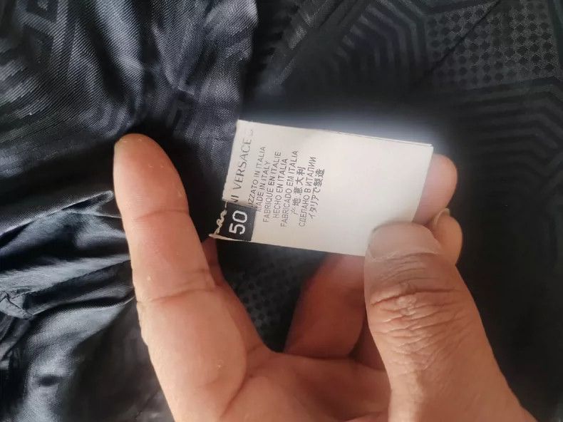 Versace Versace Slim leather clothes Size US M / EU 48-50 / 2 - 4 Thumbnail