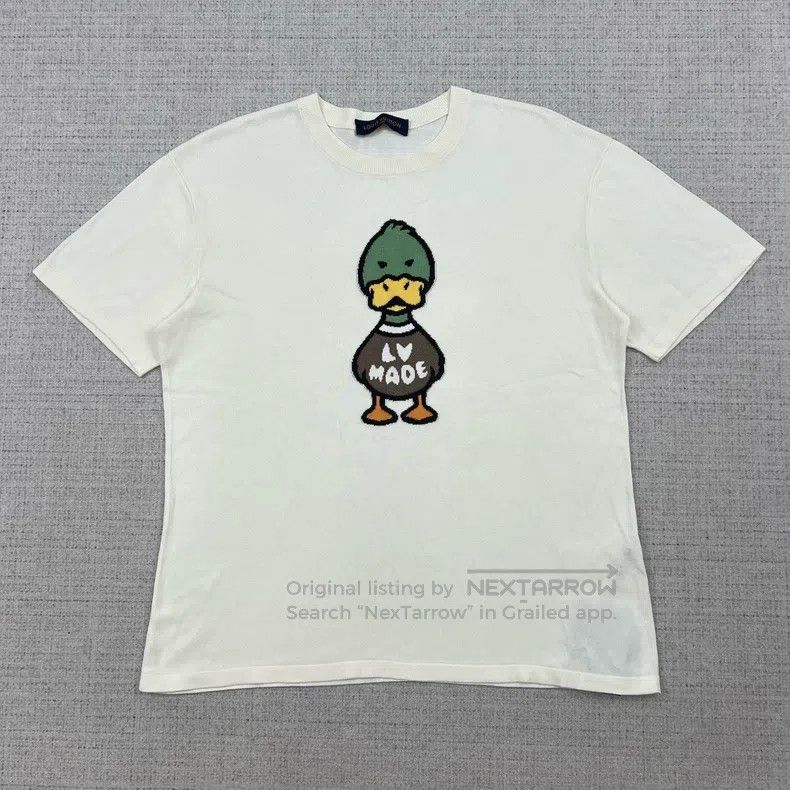 Louis Vuitton Louis Vuitton Duckling Logo Printed Pullover Short Sleeve Size US L / EU 52-54 / 3 - 1 Thumbnail
