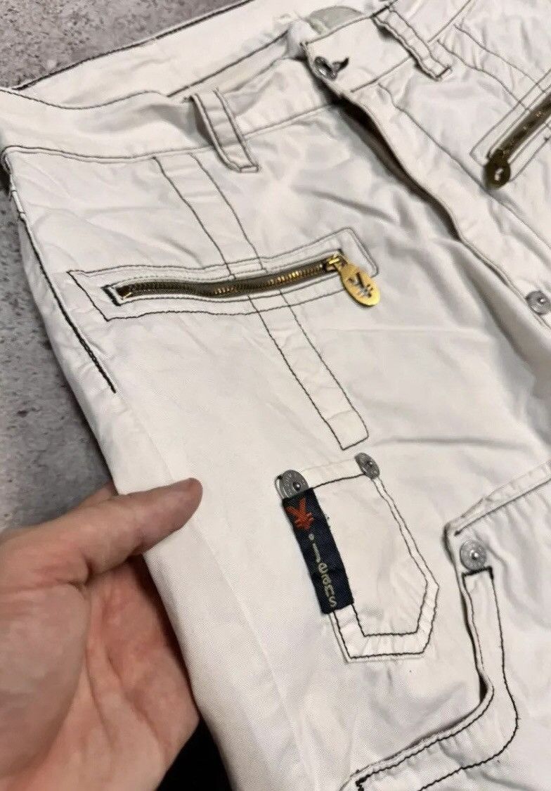 Vintage Vintage Michiko Koshino Style G Star Raw Cargo Pants Bondage Size US 31 - 12 Thumbnail