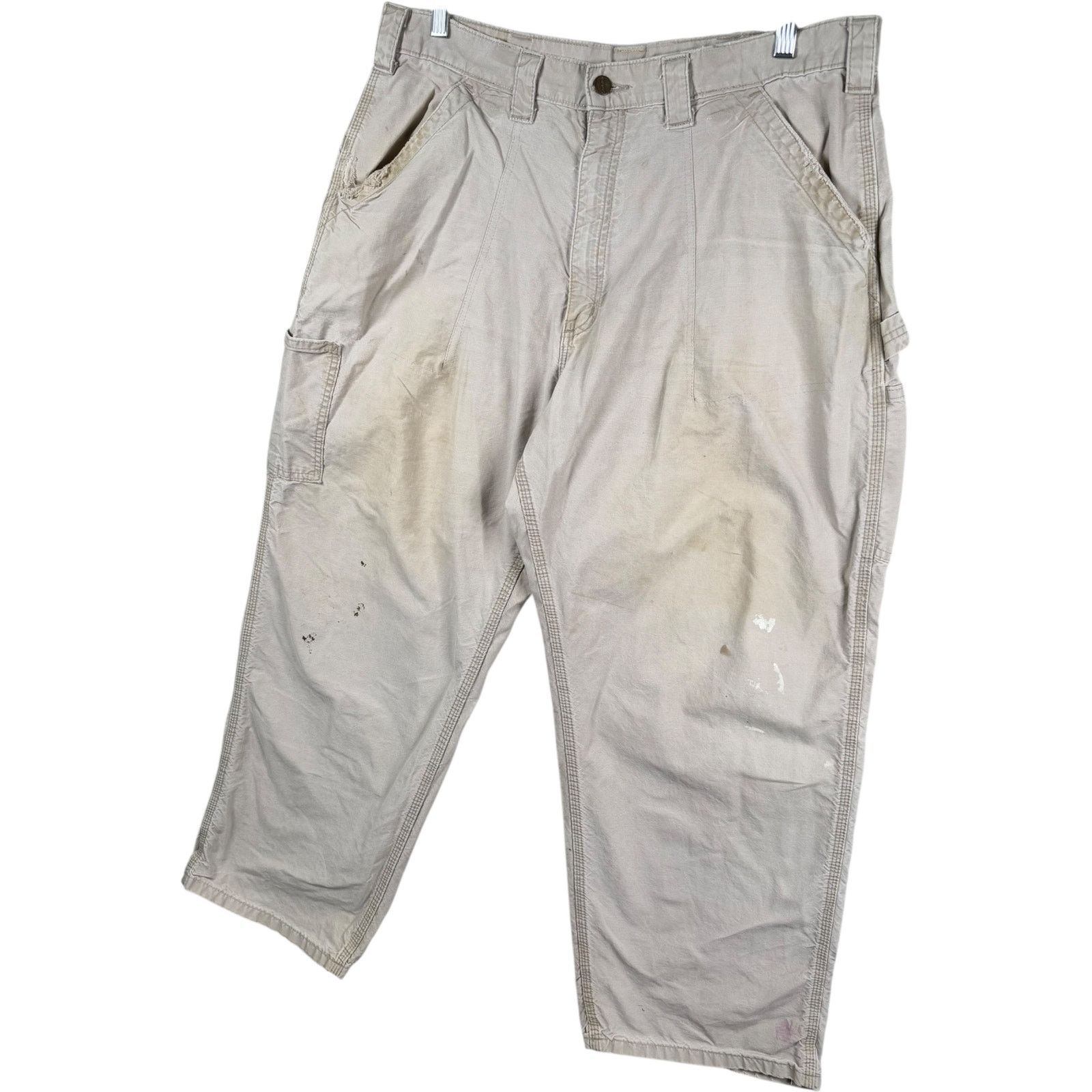 Carhartt Vintage Carhartt Carpenter Work Pants 37x28 Size US 37 - 3 Thumbnail