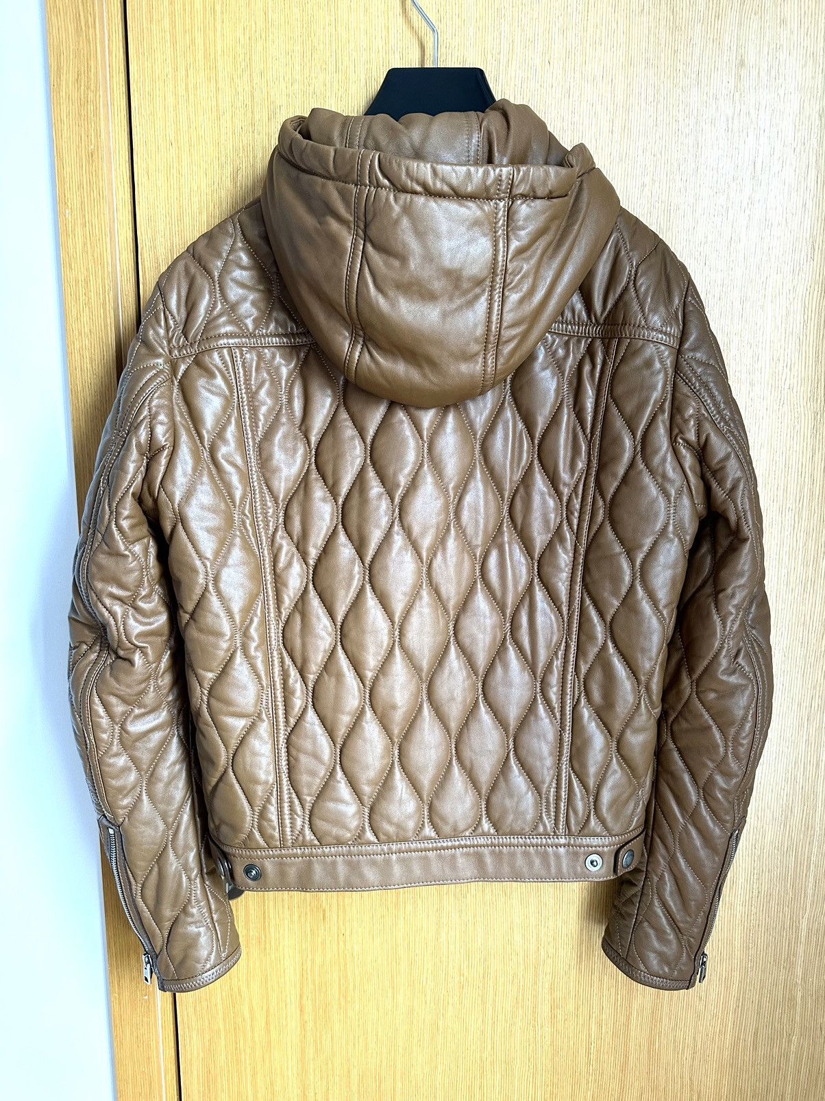 Tom Ford Tom Ford quilted leather jacket with hood Size US M / EU 48-50 / 2 - 3 Thumbnail
