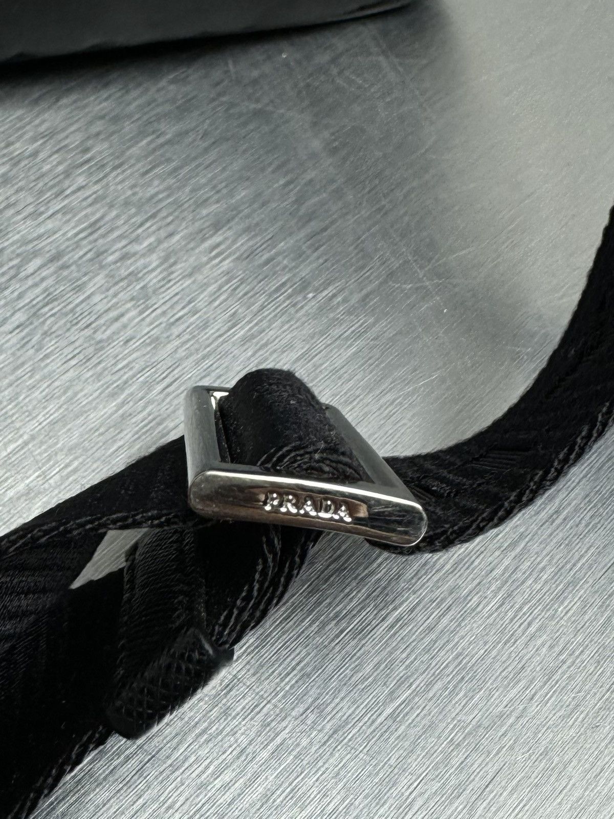 Prada Prada Re-Nylon / Saffiano Shoulder Bag Black Size ONE SIZE - 3 Thumbnail