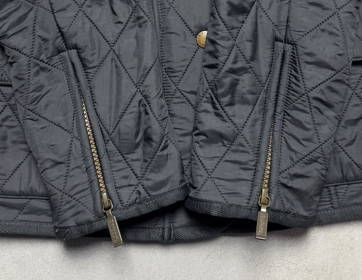 Barbour Barbour International Polarquilt Quilted Jacket Biker Size S / US 4 / IT 40 - 10 Thumbnail