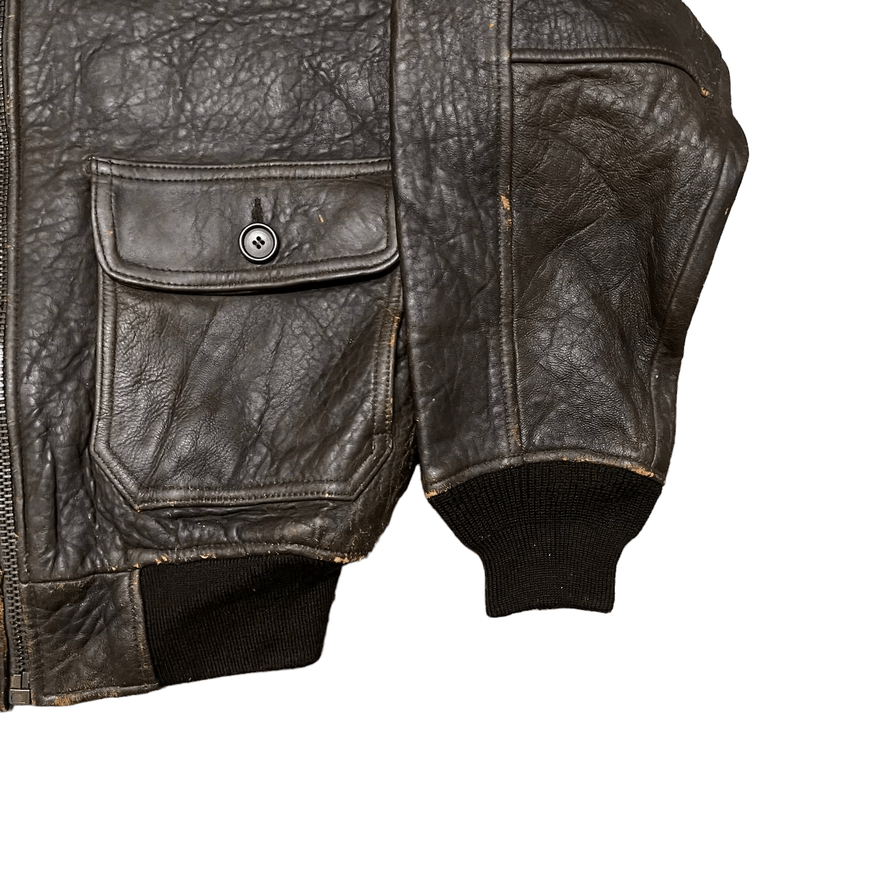 Avirex Vintage Avirex G1 Military Leather Bomber Jacket Like A2 Size US S / EU 44-46 / 1 - 4 Thumbnail