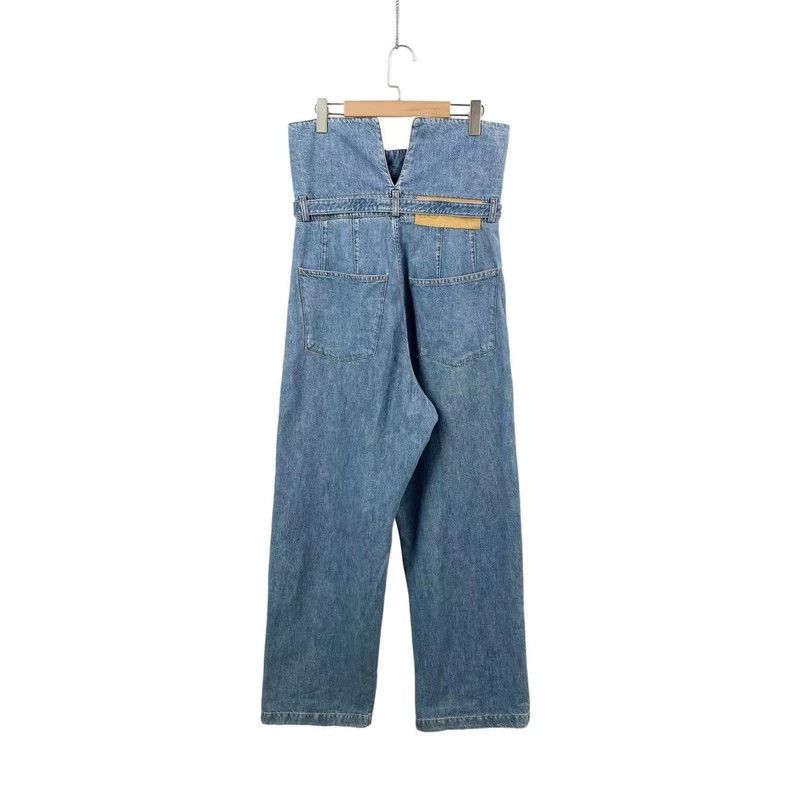 Loewe LOEWE Skinny logo high waist belt jeans Size 30" / US 8 / IT 44 - 2 Thumbnail