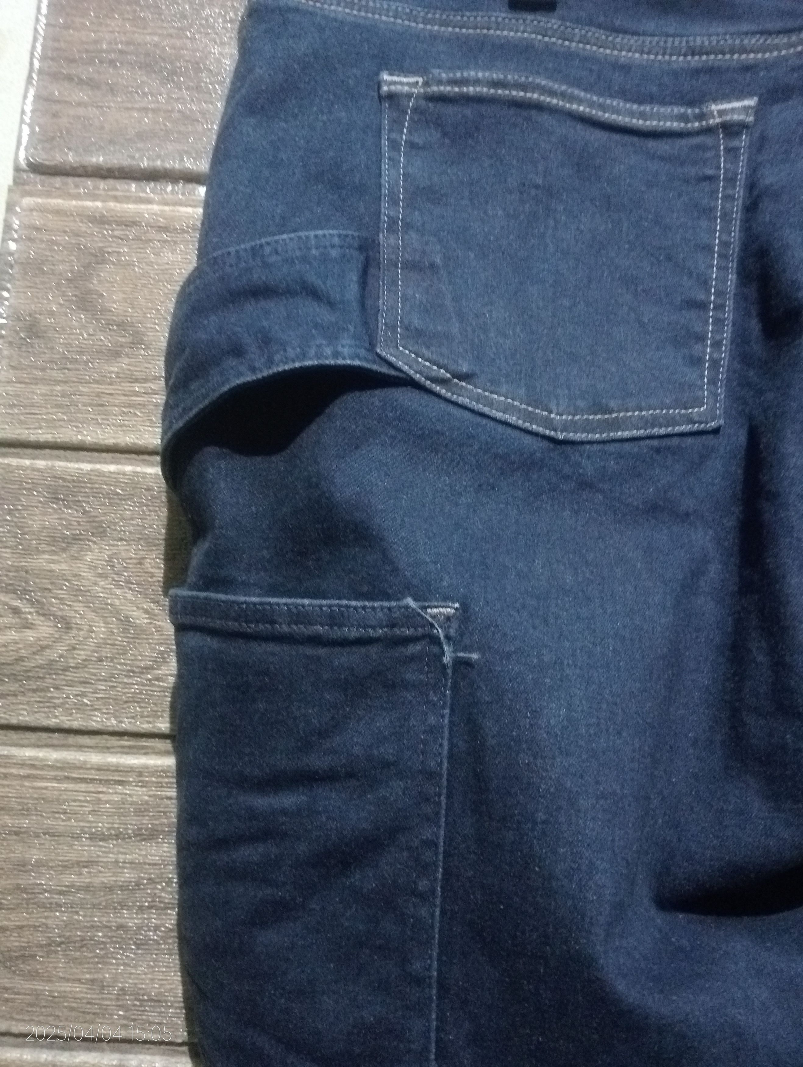 Japanese Brand Vtg Dovetail Workwear Stretch Thermal Double Knee Denim Size US 40 / EU 56 - 1 Thumbnail