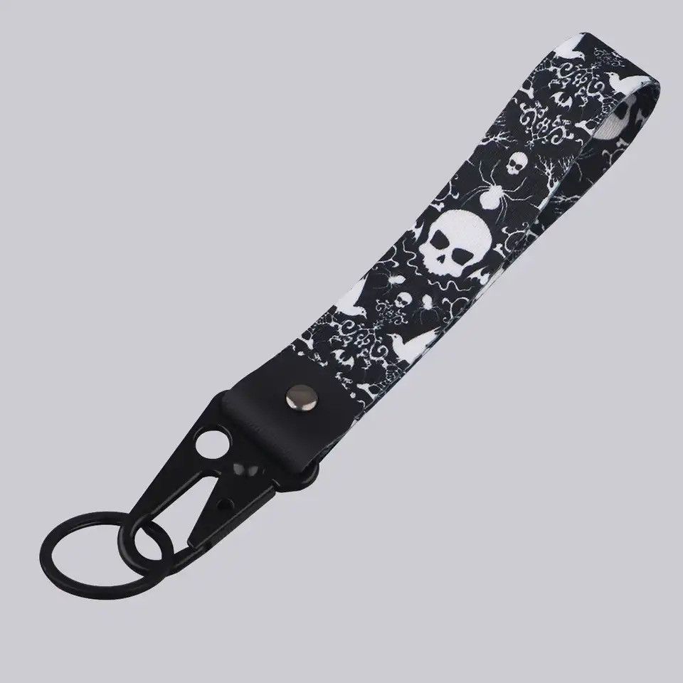 Vintage Skull Car Keychain Lanyard Hanging Strap Size ONE SIZE - 1 Thumbnail