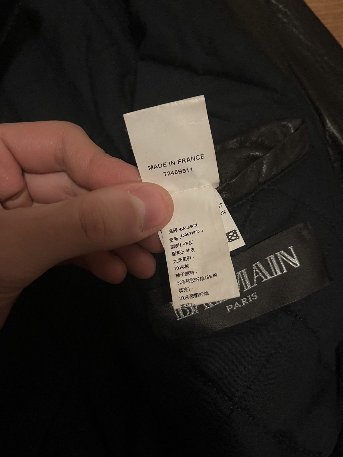 Balmain BALMAIN AW 2012 "MIDNIGHT BLUE" CALF SKIN/HAIR JACKET Size US S / EU 44-46 / 1 - 13 Thumbnail