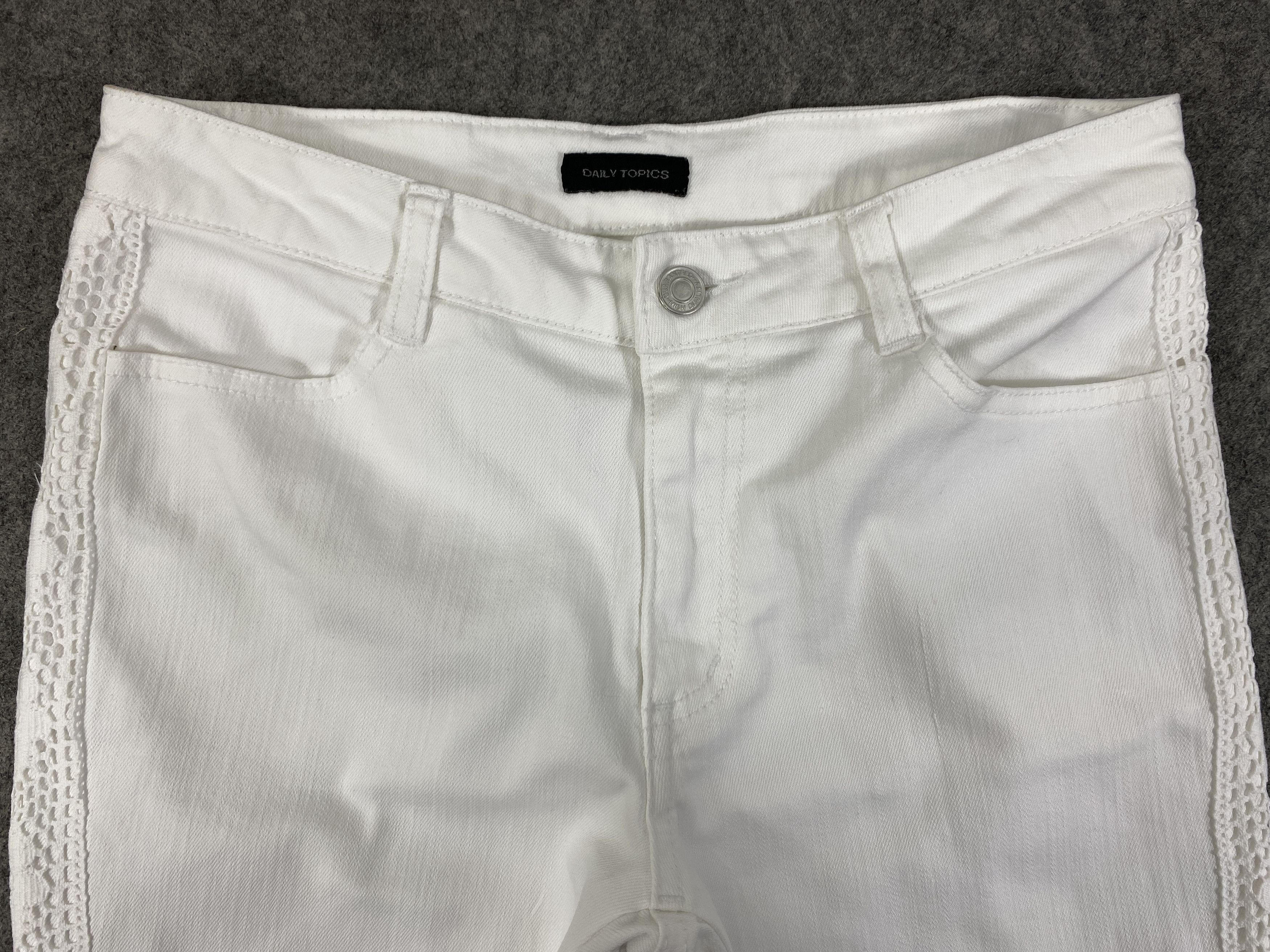 Japanese Brand Japanese Brand Daily Topics Flare Denim Pants - CP289 Size 29" - 3 Thumbnail