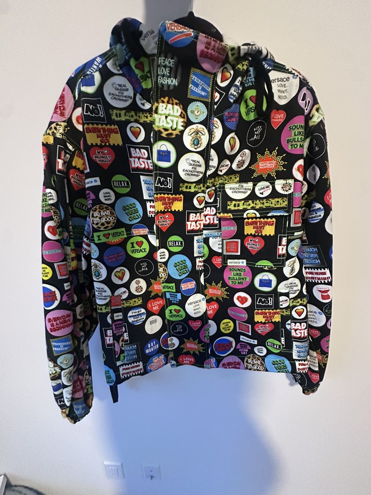 Versace Versace Men’s Multicolor Graphic Print Jacket Size US M / EU 48-50 / 2 - 4 Thumbnail