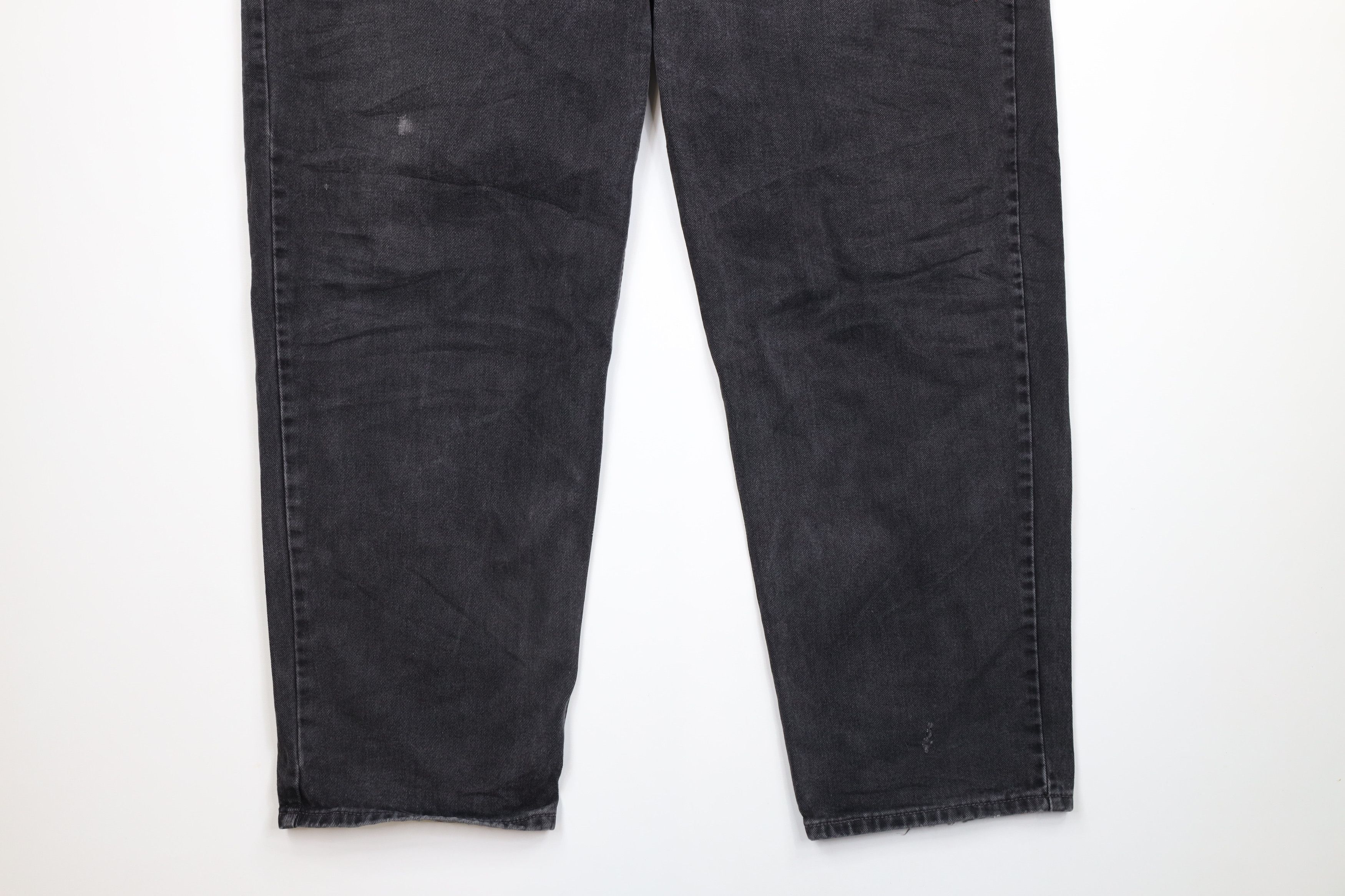 Levi's × Vintage Vintage Y2K 2000 Levis 550 Relaxed Fit Denim Jeans Black USA Size US 44 / EU 60 - 4 Thumbnail