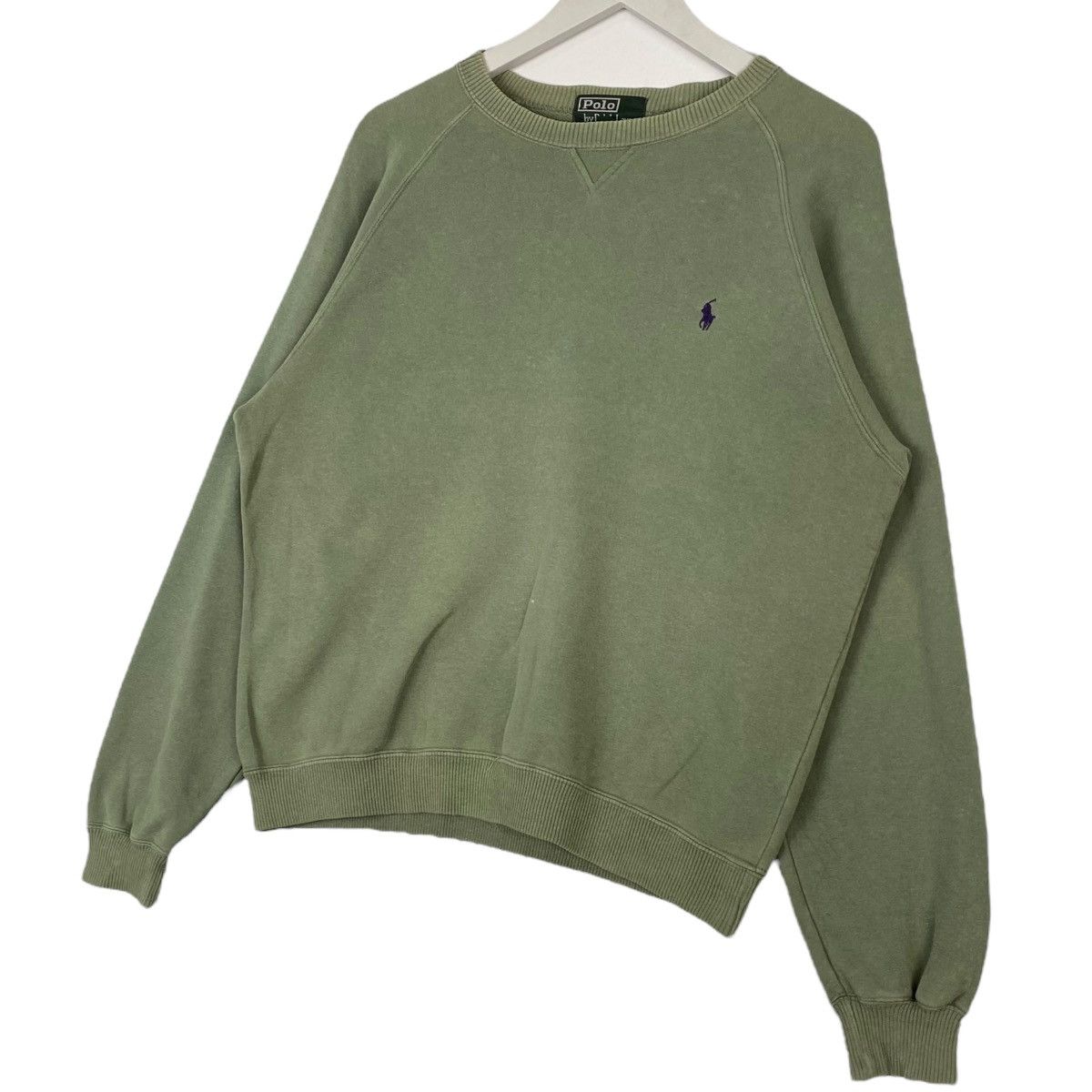 Polo Ralph Lauren Vintage Polo By Ralph Lauren Green Pullover Jumper Size M Size US M / EU 48-50 / 2 - 2 Thumbnail