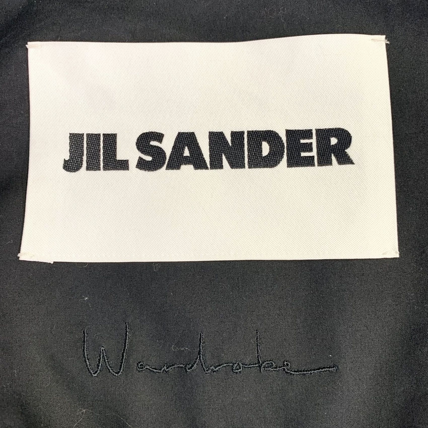 Jil Sander VINTAGE JIL SANDER Coat Hooded Logo Cotton Black White L Women Adult US Size L Size L / US 10 / IT 46 - 5 Thumbnail