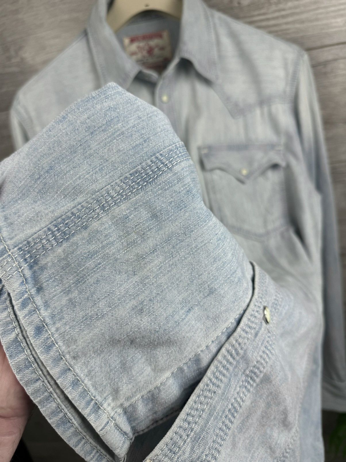 True Religion True Religion Bomber Jacket Jeans Vintage Size L Size US L / EU 52-54 / 3 - 15 Thumbnail