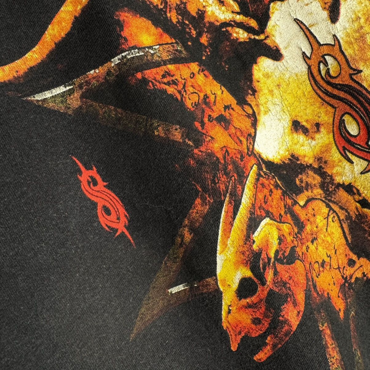Band Tees Vintage 2003 Slipknot Goat Logo Euro Licensed T Shirt Size US XL / EU 56 / 4 - 6 Thumbnail