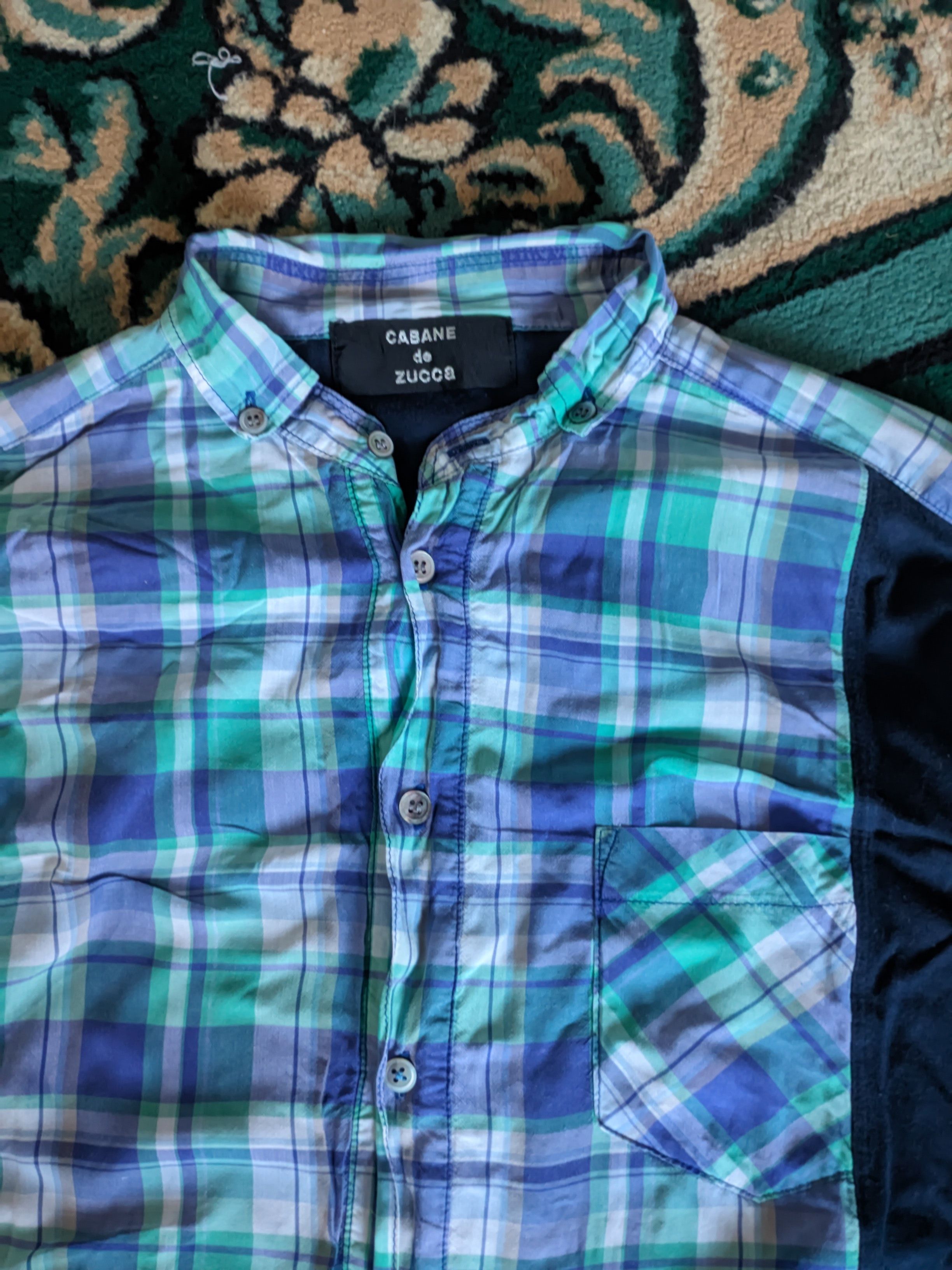 CABANE de ZUCCa Cabanne de zucca flannel shirt Size M / US 6-8 / IT 42-44 - 2 Thumbnail