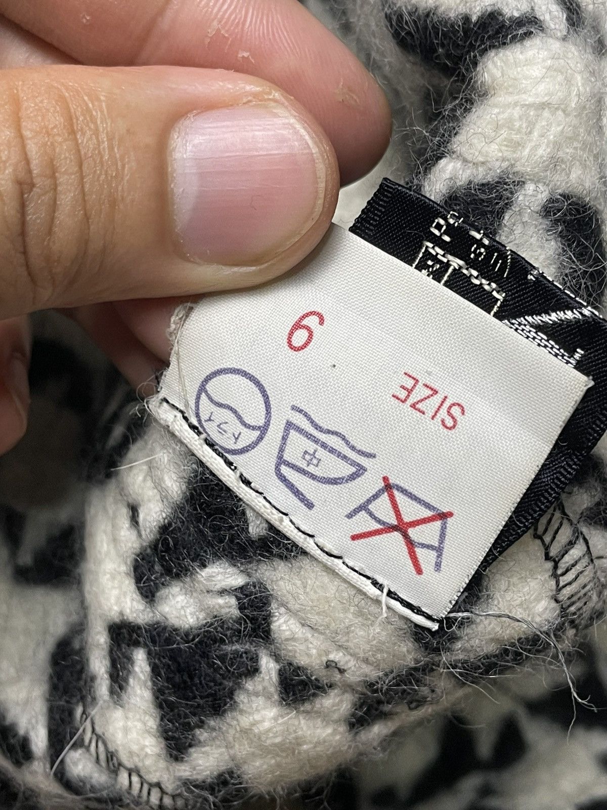 Japanese Brand × Vintage CYNSIA Japanese Brand Houndstooth Capes (111) Size US XXL / EU 58 / 5 - 9 Thumbnail