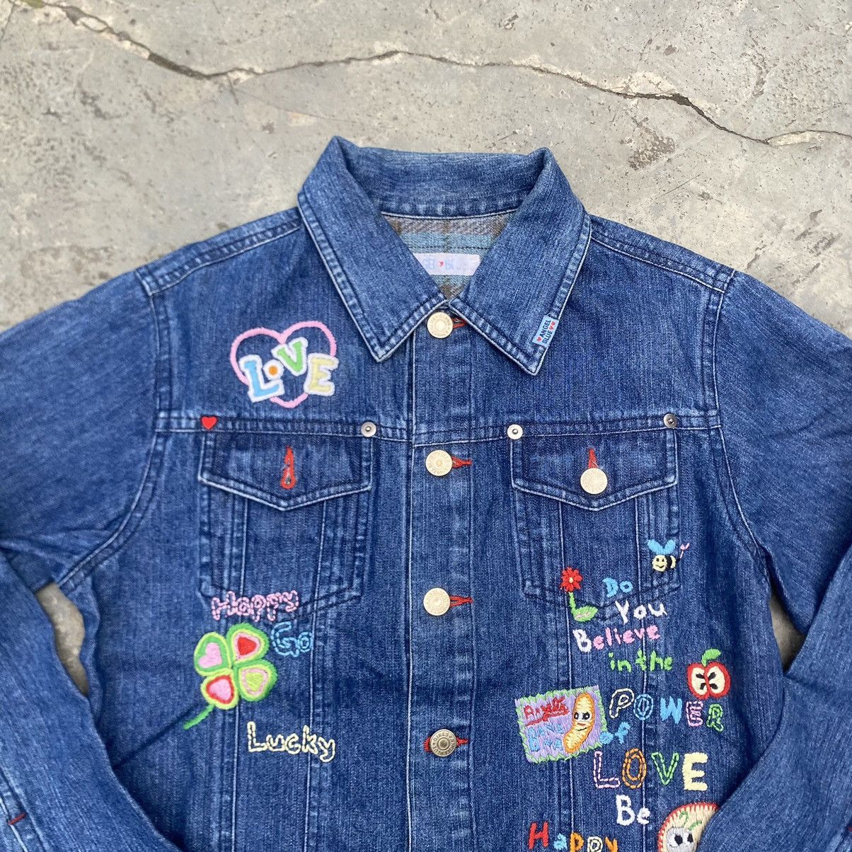 Angel Blue Angel Blue Embroidered Denim jacket Size US M / EU 48-50 / 2 - 3 Thumbnail