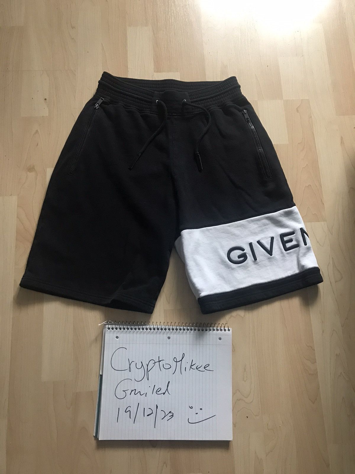 image of Givenchy 4G Logo Shorts in Black, Men's (Size 30)