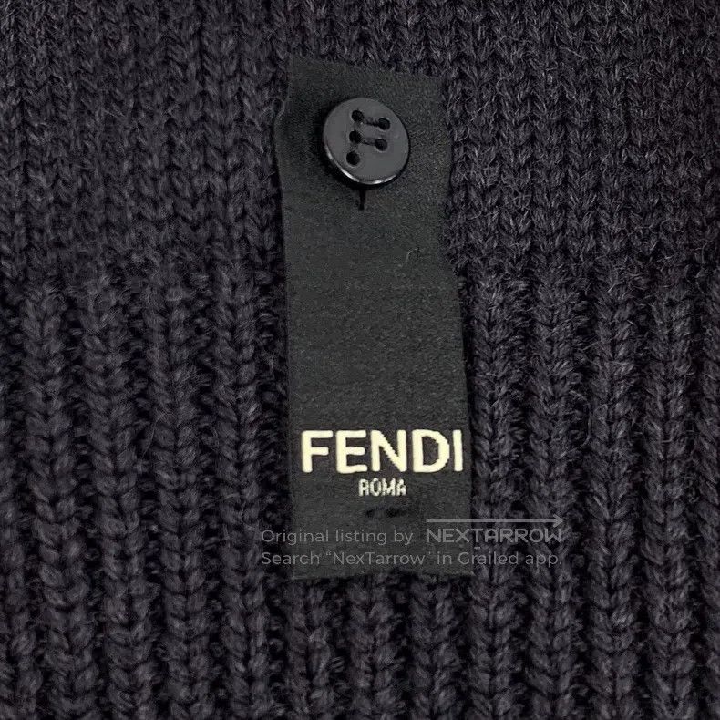Fendi Fendi Multicolor letter five-pointed star inlay merino woo Size US S / EU 44-46 / 1 - 5 Thumbnail