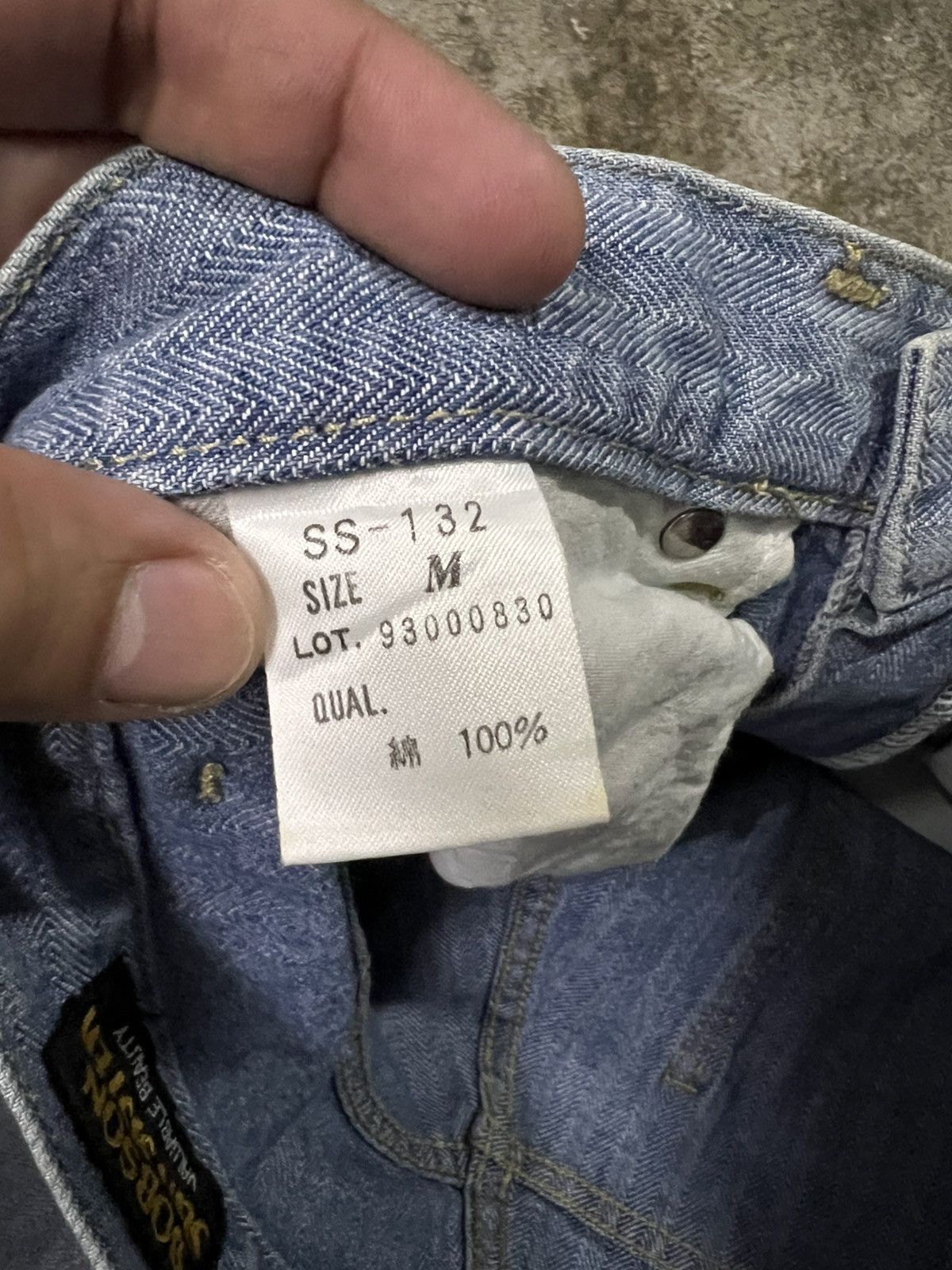 If Six Was Nine 💥Baggy💥Vintage 90’s Bobson Sun Sister Light Wash Jean Size US 30 / EU 46 - 19 Thumbnail