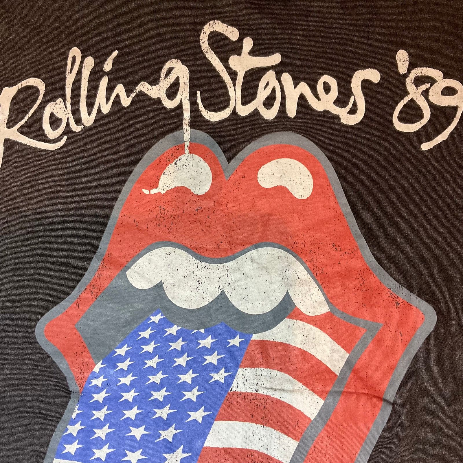 Other 👅 Rolling Stones ‘89 Tour Tee – USA Tongue Graphic Size S Size US S / EU 44-46 / 1 - 3 Thumbnail