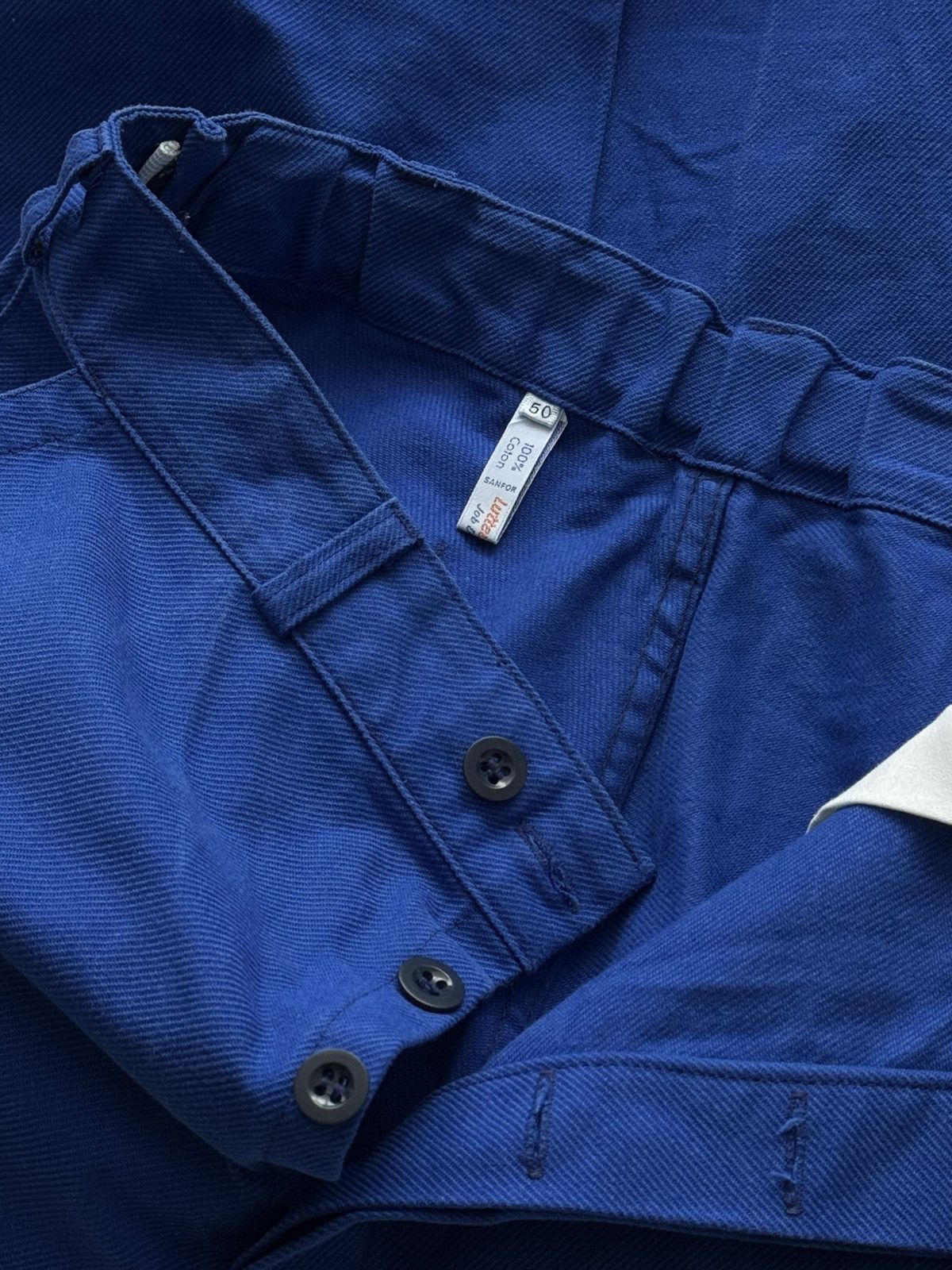 Vintage Vintage 80s Swiss Workwear 'Lutteurs' Carpenter Pants Size US 32 / EU 48 - 6 Thumbnail