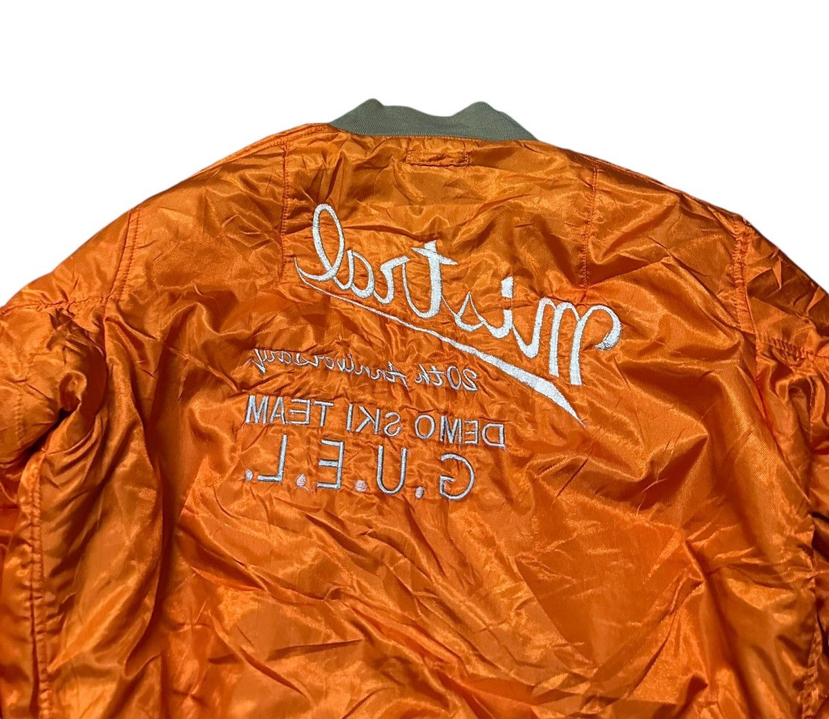 Japanese Brand Mistral type ma-1 reversible bomber jacket Size US M / EU 48-50 / 2 - 5 Thumbnail