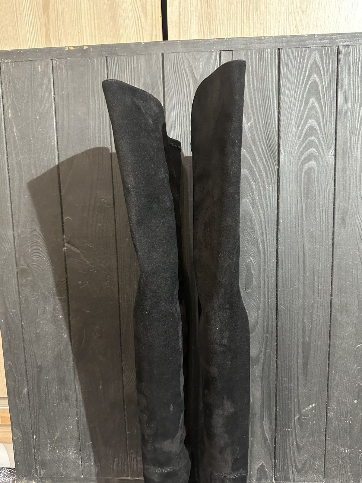 Stuart Weitzman Stuart Weitzman Black Suede Women’s Boots Size 41 Size US 11 / IT 41 - 9 Thumbnail