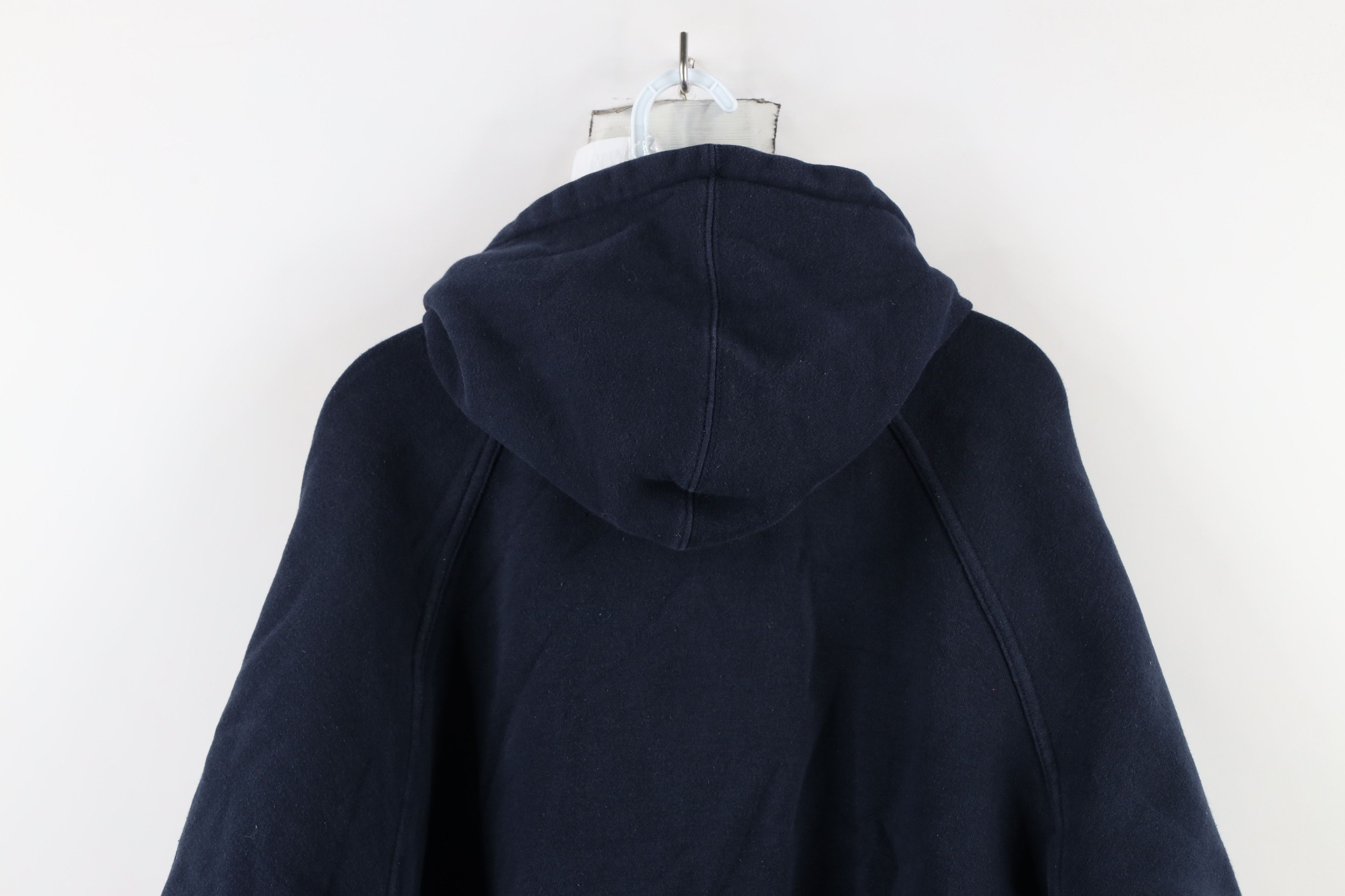 Vintage Vintage 90s Streetwear Blank Double Wall Full Zip Hoodie Size US M / EU 48-50 / 2 - 10 Thumbnail