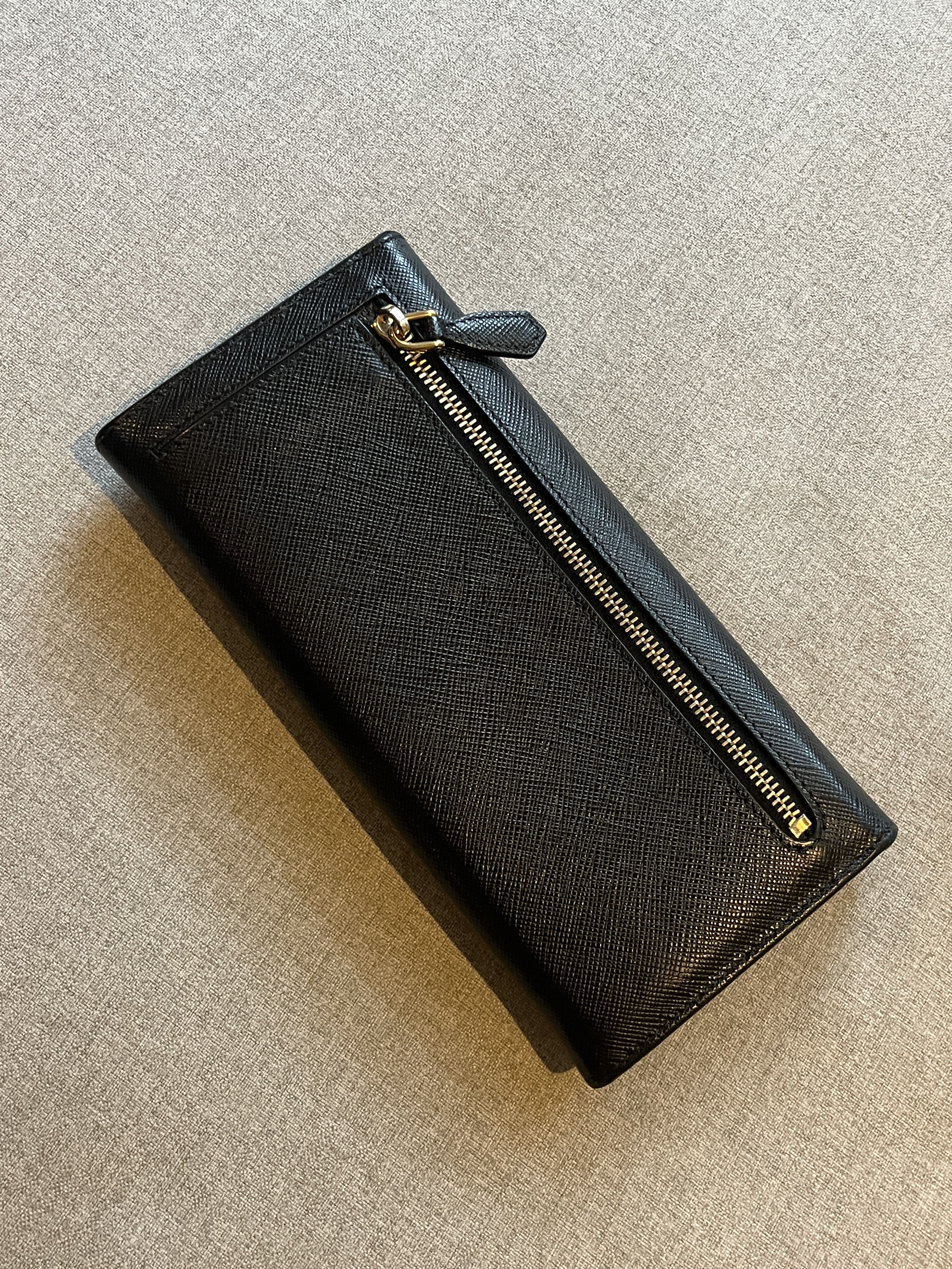 Prada Prada Saffiano Leather Continental Wallet Size ONE SIZE - 9 Thumbnail