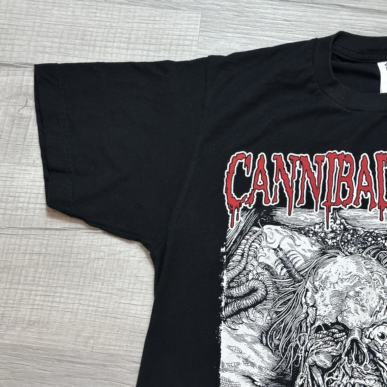 Tultex CANNIBAL CORPSE Men's American Death Metal Rock Band Tee Size US S / EU 44-46 / 1 - 6 Thumbnail