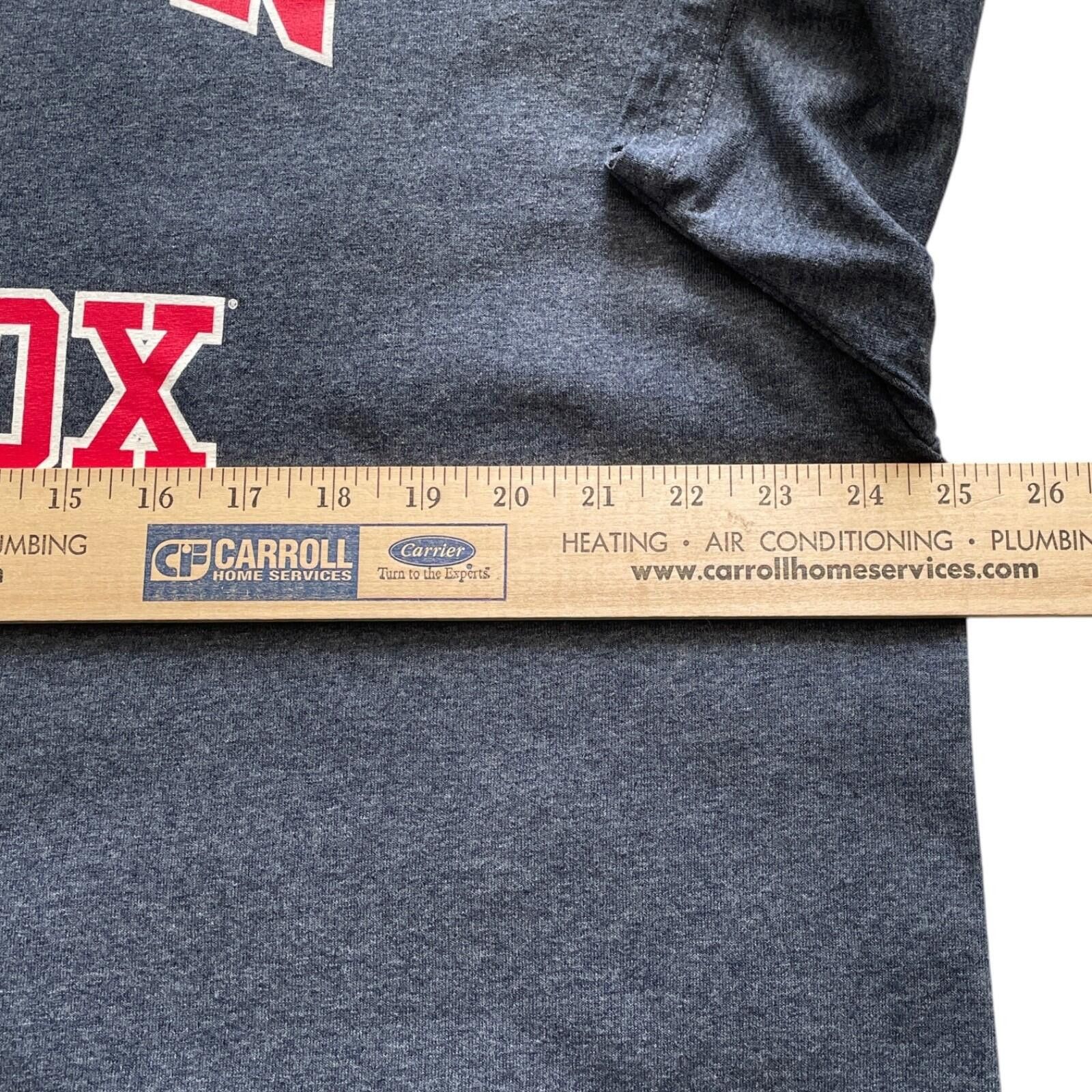 MLB Boston Red Sox MLB T Shirt Mens 2XL Gray Graphic Tee CLEAN Size ONE SIZE - 7 Thumbnail