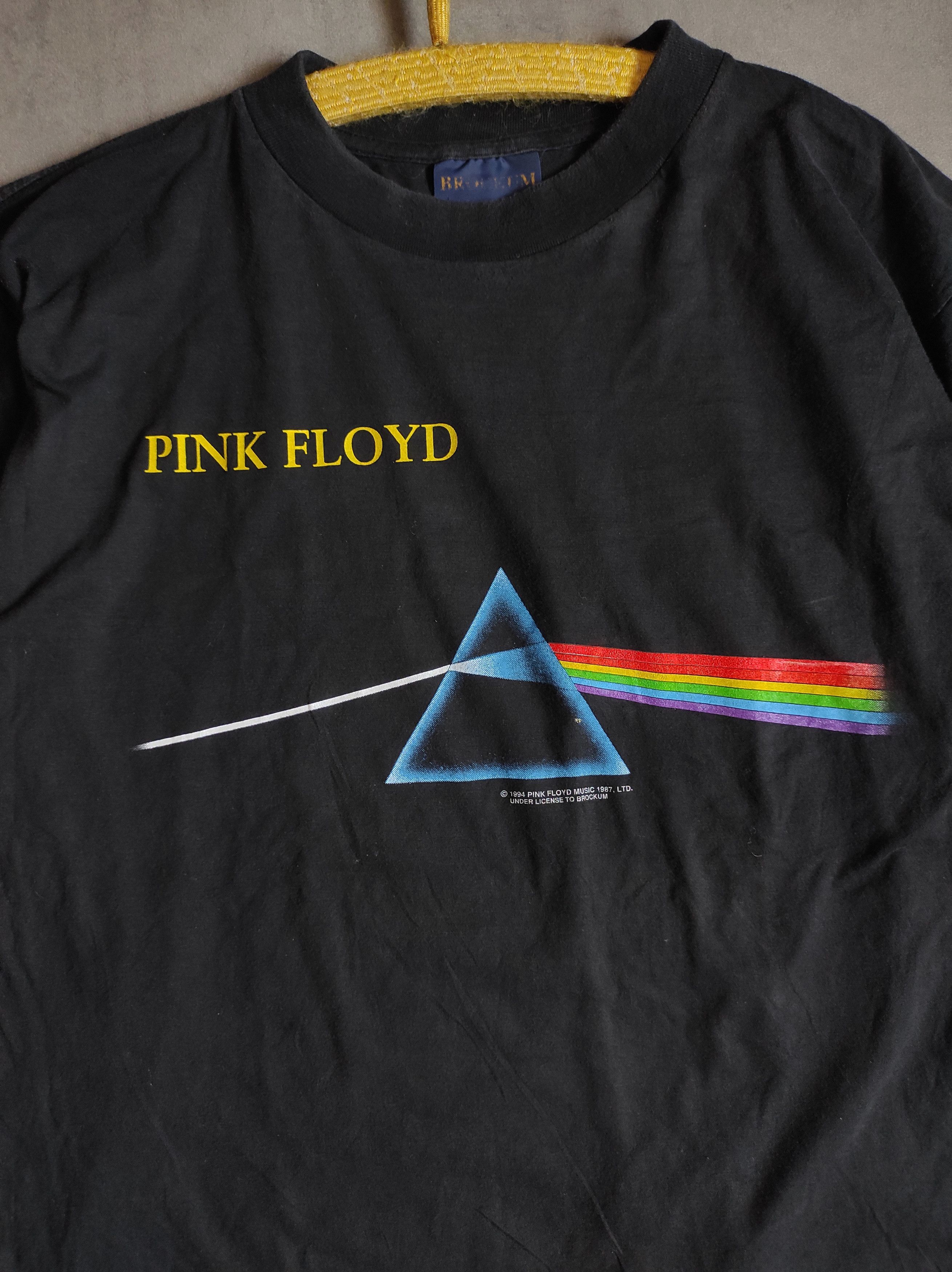 Band Tees 1994 Pink Floyd European Tour Dark Side of The Moon Size US L / EU 52-54 / 3 - 2 Thumbnail