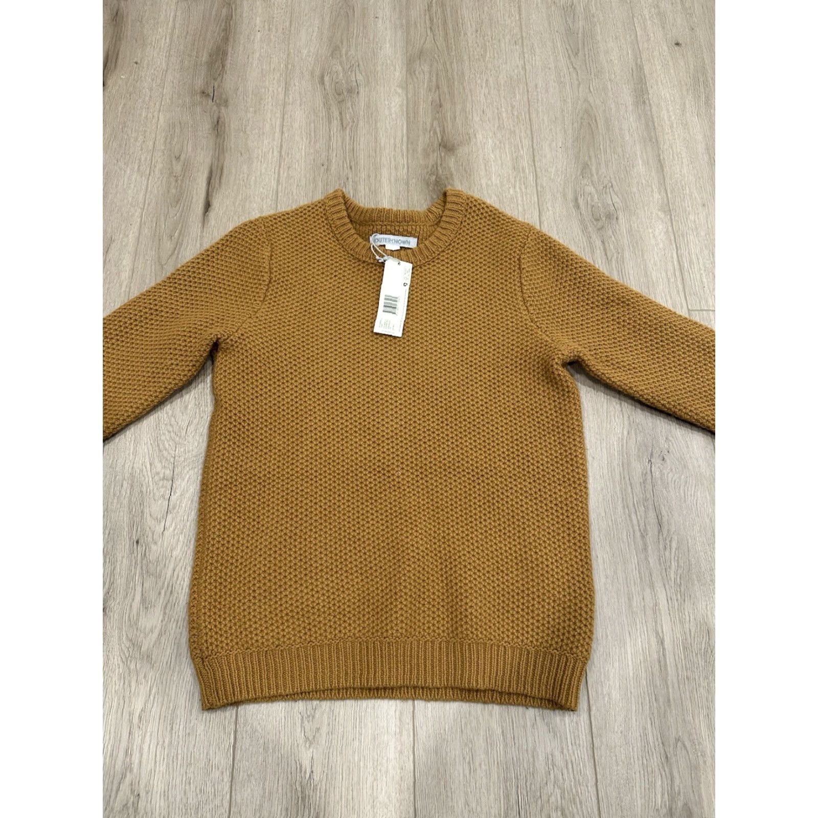 Outerknown VINTAGE removed Outerknown Sweatshirt? No, use rules. Final: Outerknown Women Sweater Crew Neck Wool Gold S Pullover Regular Size Small Size S / US 4 / IT 40 - 3 Thumbnail