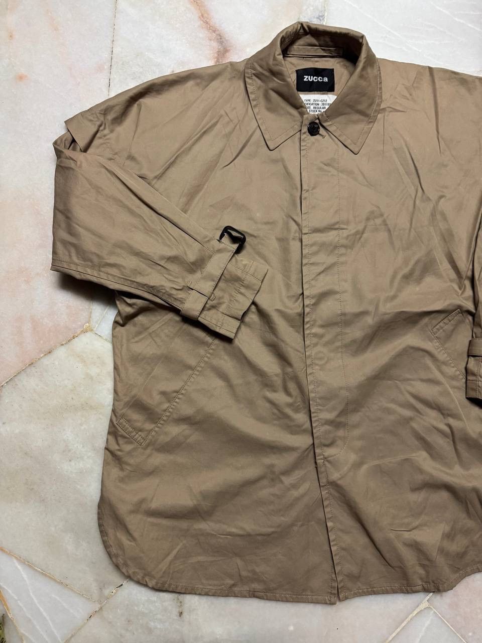 CABANE de ZUCCa ZUCCA CABANE DE ZUCCA FASHION JACKET BEIGE Size US L / EU 52-54 / 3 - 4 Thumbnail