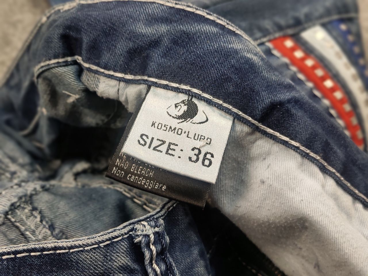 If Six Was Nine Vintage Opium Kosmo Japan if six was nine style baggy Jeans Size US 36 / EU 52 - 17 Thumbnail